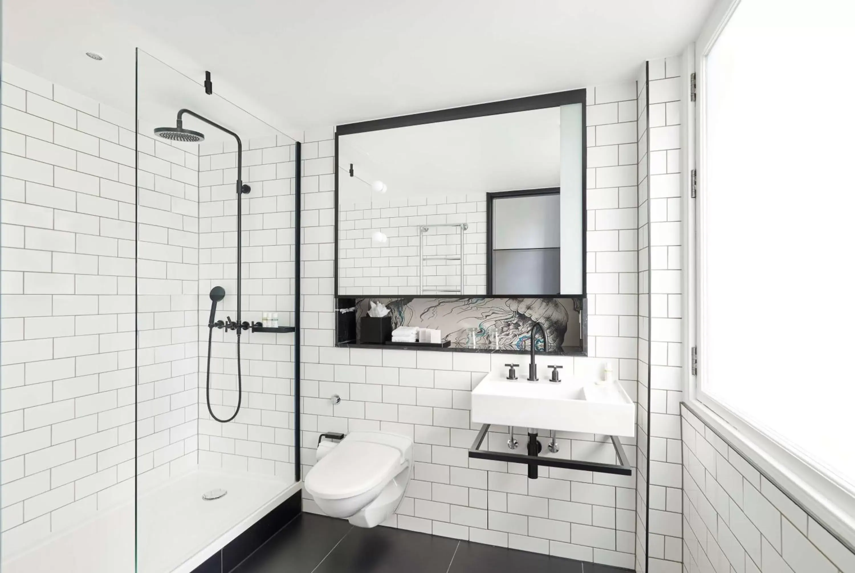 Bathroom in Andaz London Liverpool Street - a Concept by Hyatt