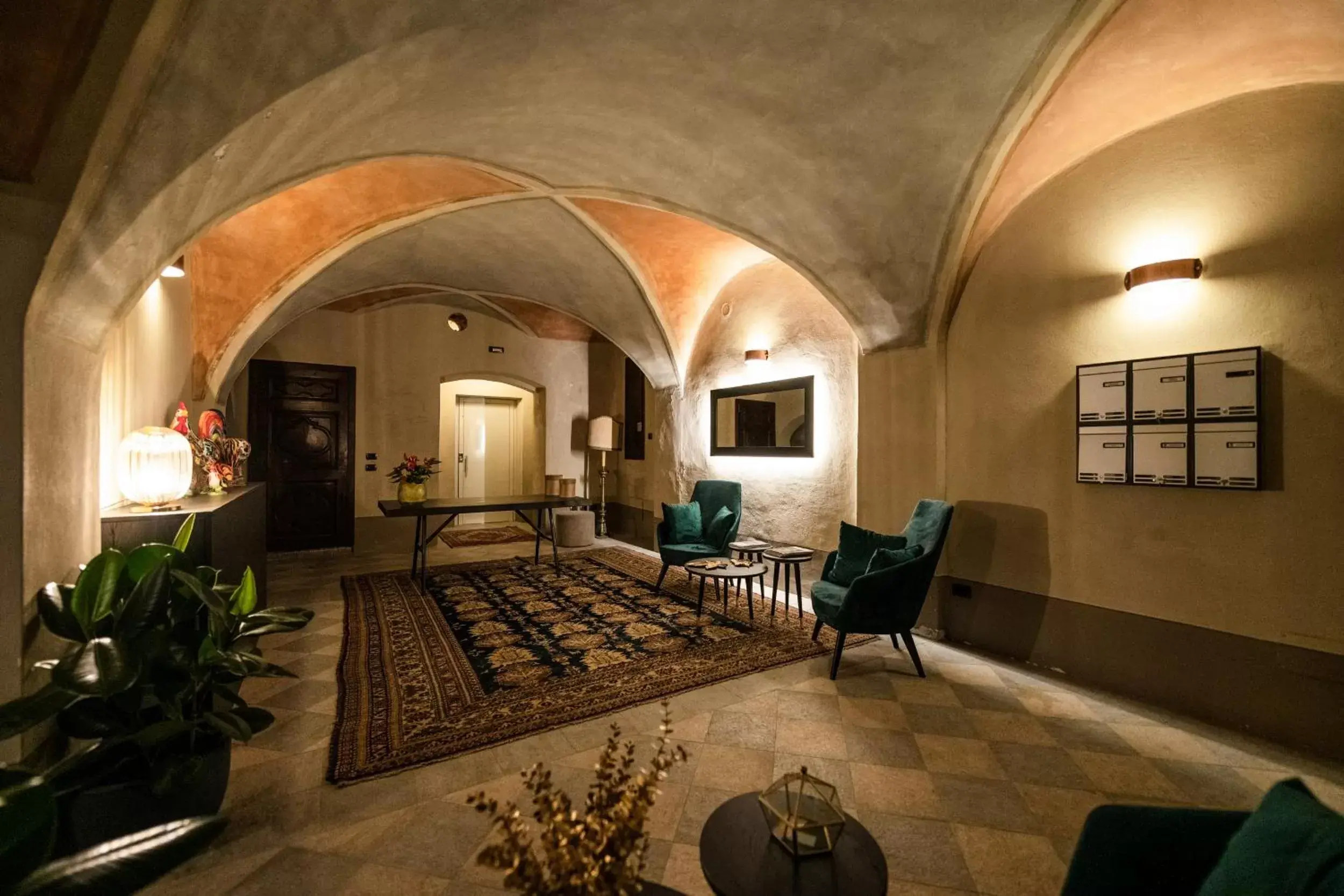 Lobby or reception in Le Dimore di Piazza