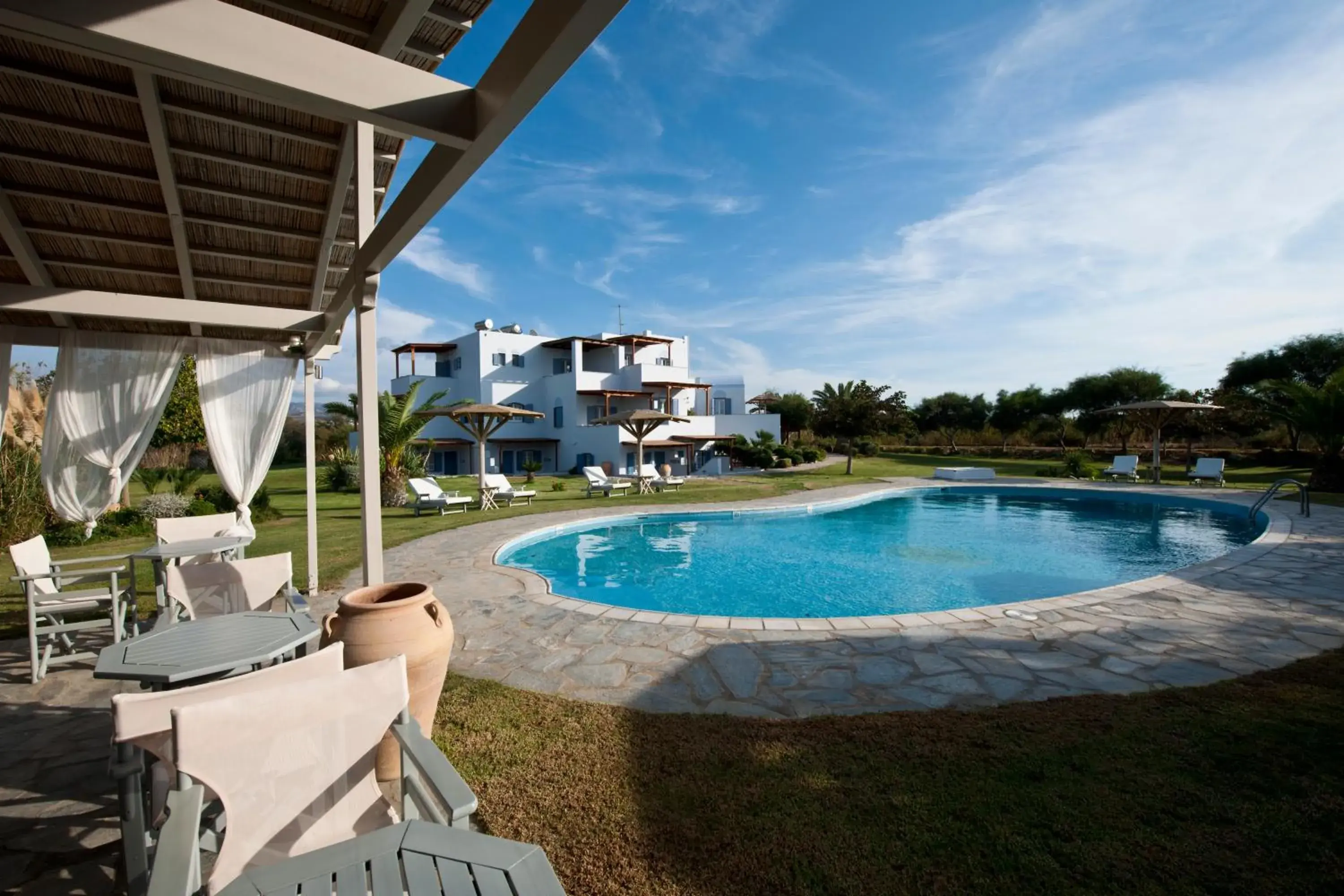 Swimming Pool in Ammos Naxos Exclusive Apartment