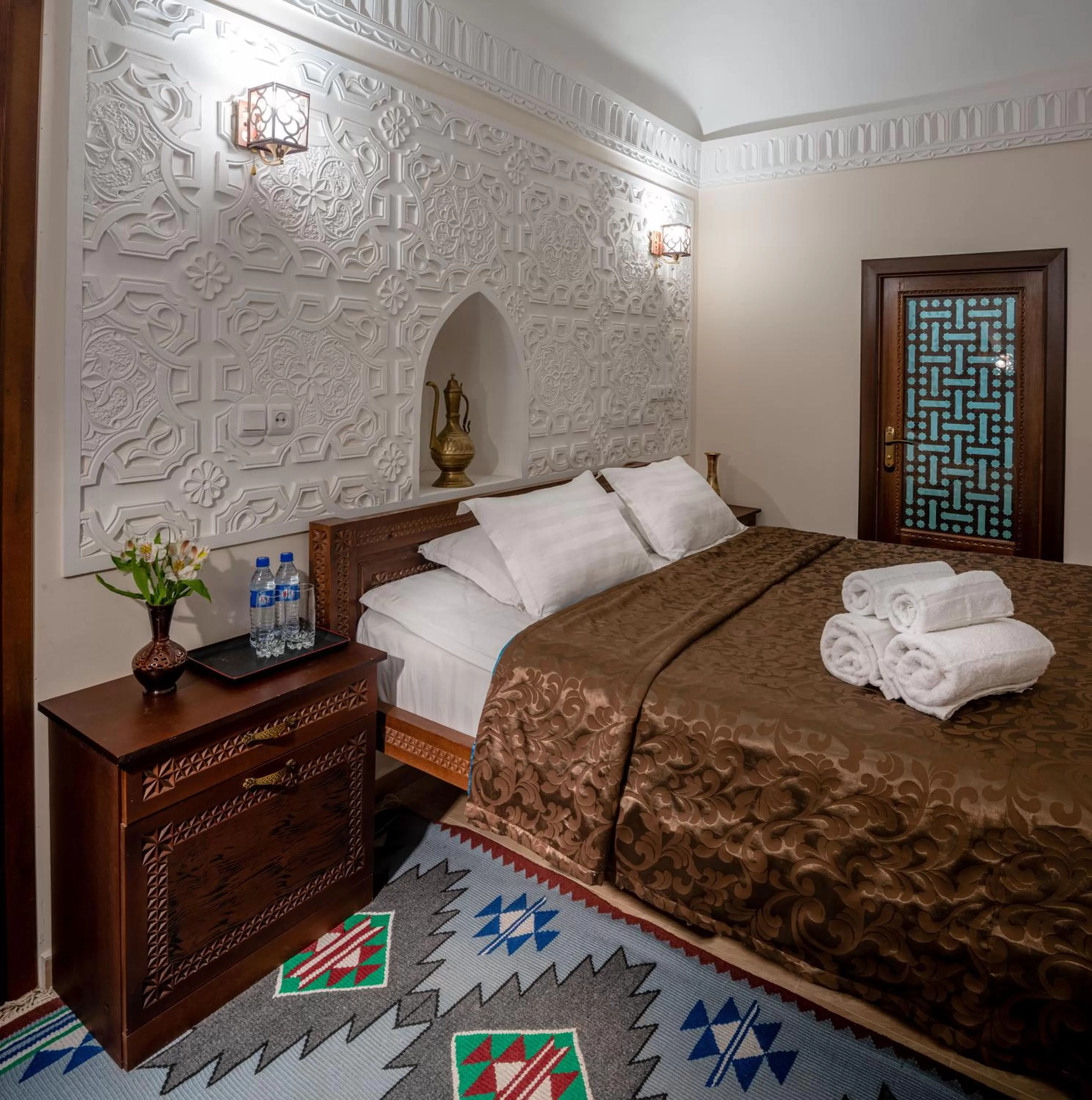 Bed in New Star Boutique hotel - madrasah Muhammad Mahram 1903