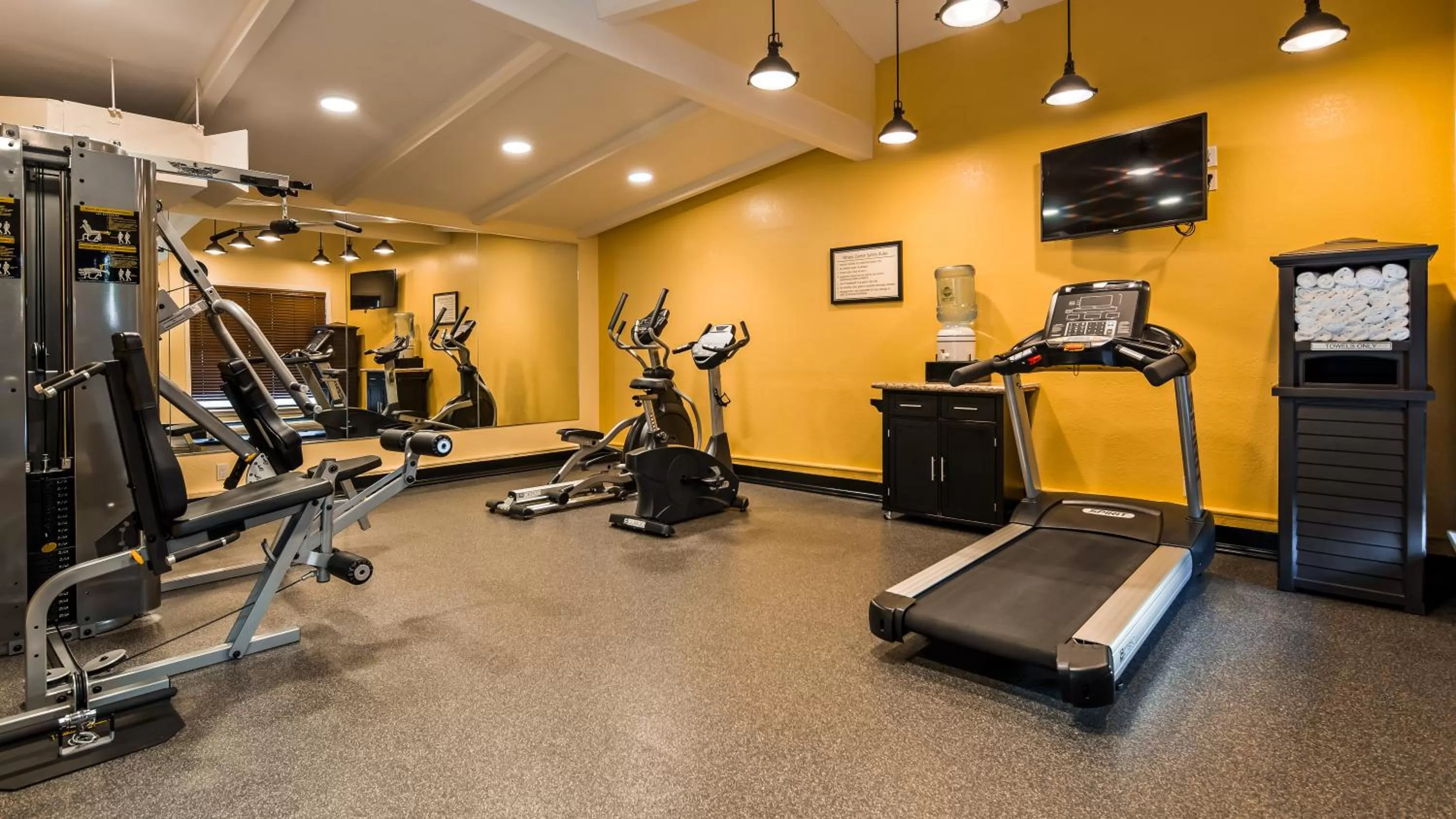 Fitness centre/facilities in Best Western Plus Humboldt House Inn