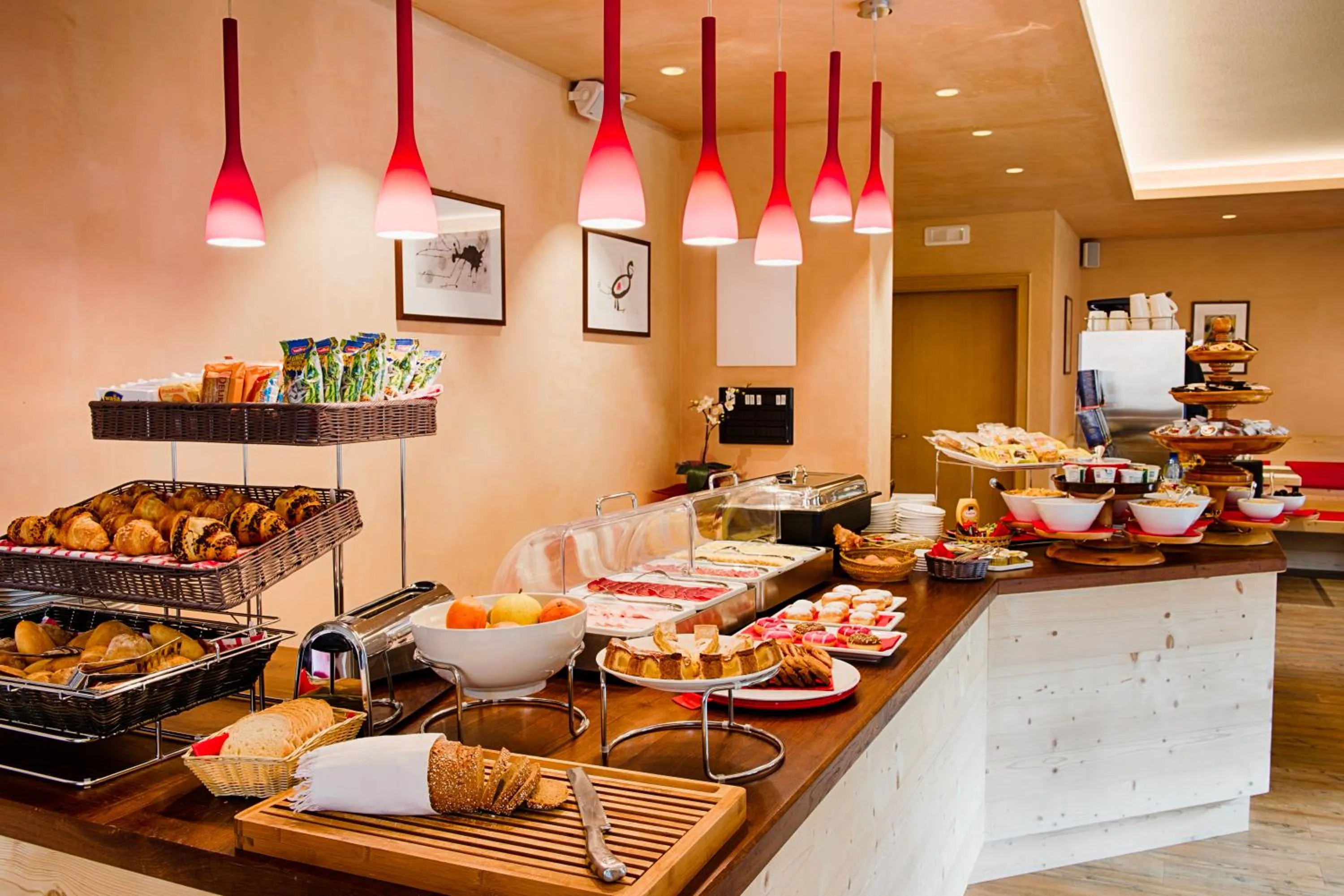 Buffet breakfast in Francesin Active Hotel