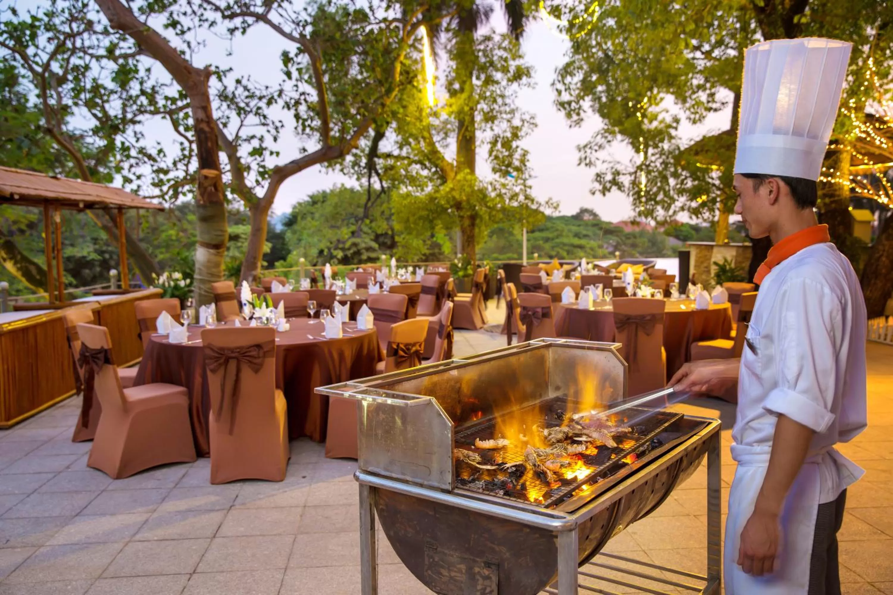 BBQ facilities in Novotel Ha Long Bay Hotel