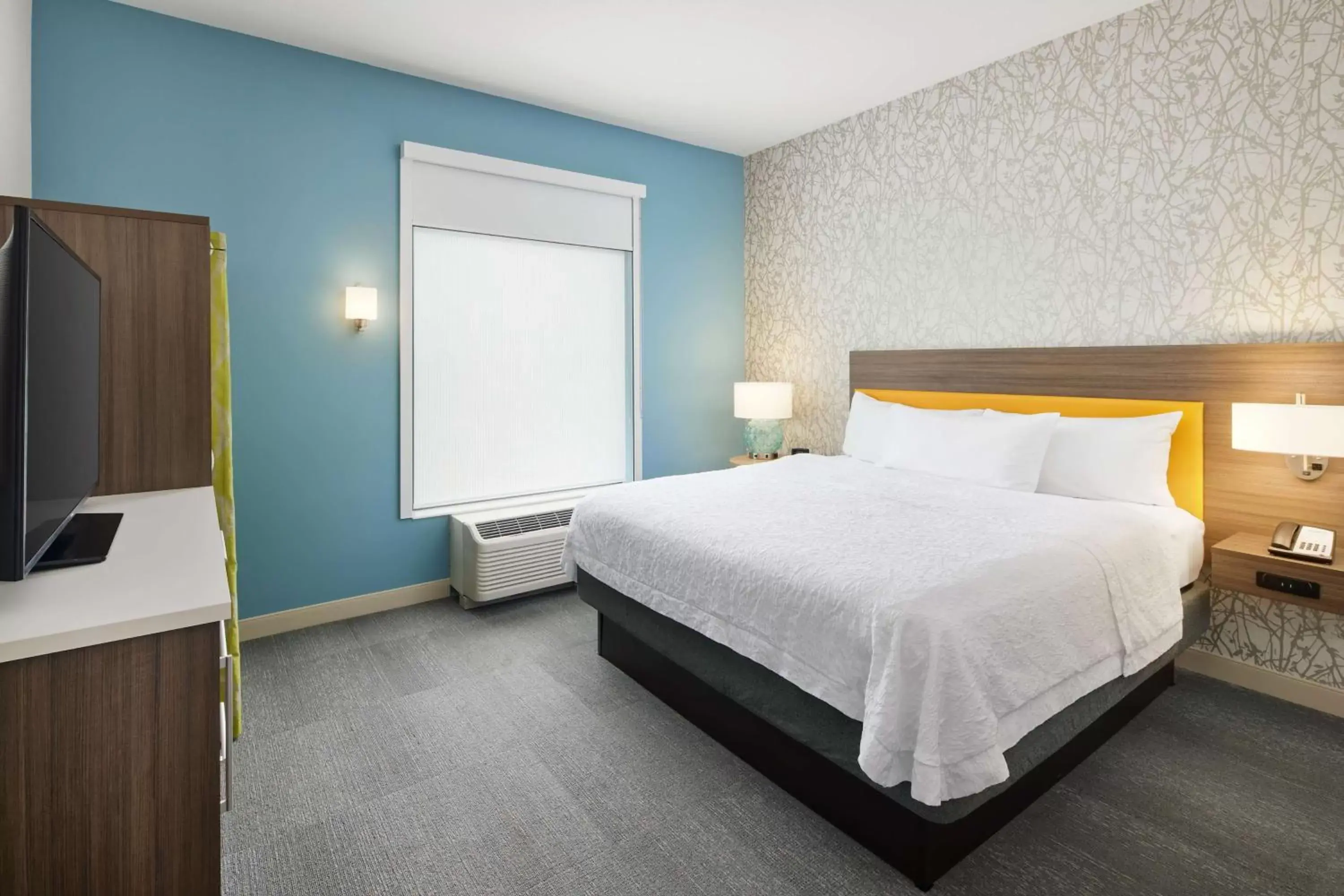 Bed in Home2 Suites By Hilton Stuart Bed in Home2 Suites By Hilton Stuart