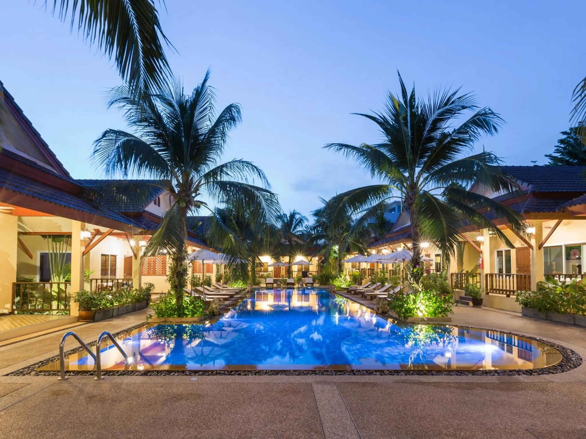 Pool view in Le Piman Resort