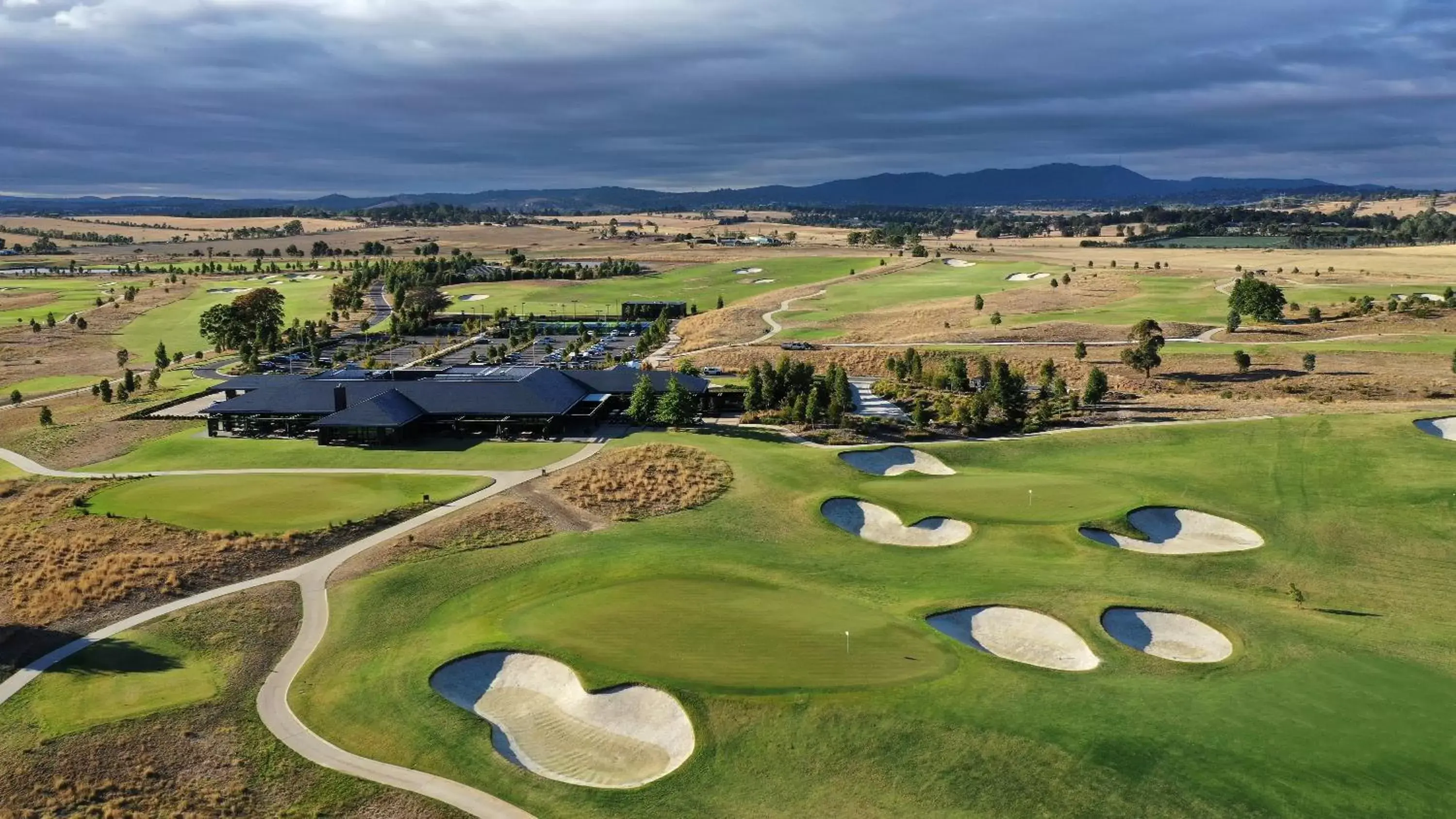 Off site, Bird's-eye View in Chateau Yering Hotel