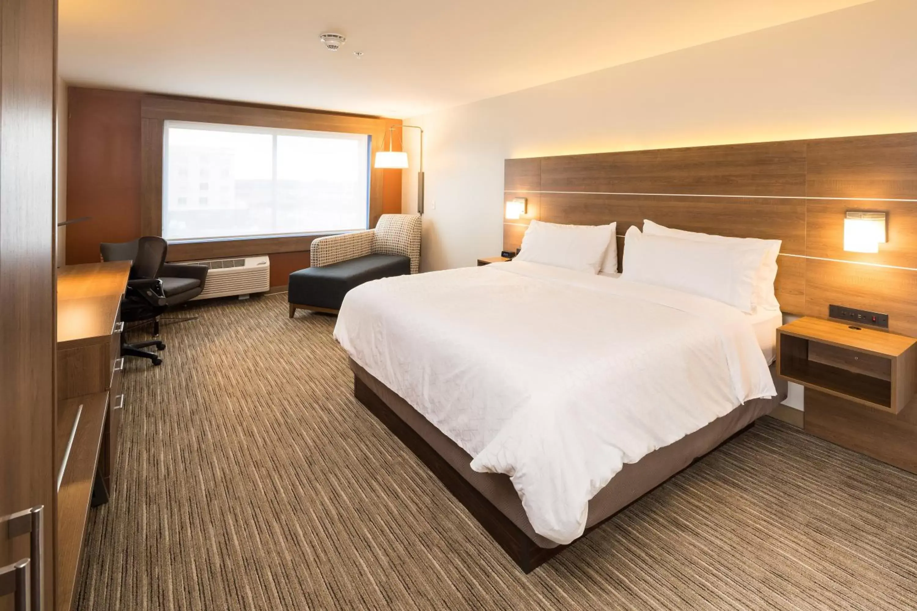 Photo of the whole room, Bed in Holiday Inn Express & Suites - Kalamazoo West, an IHG Hotel