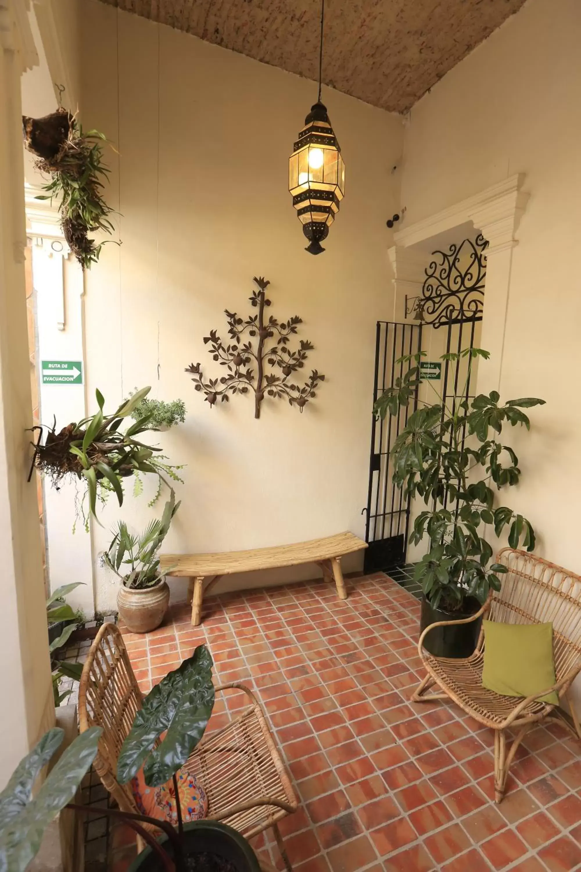 Seating Area in Casa Morelos by Barrio Mexico