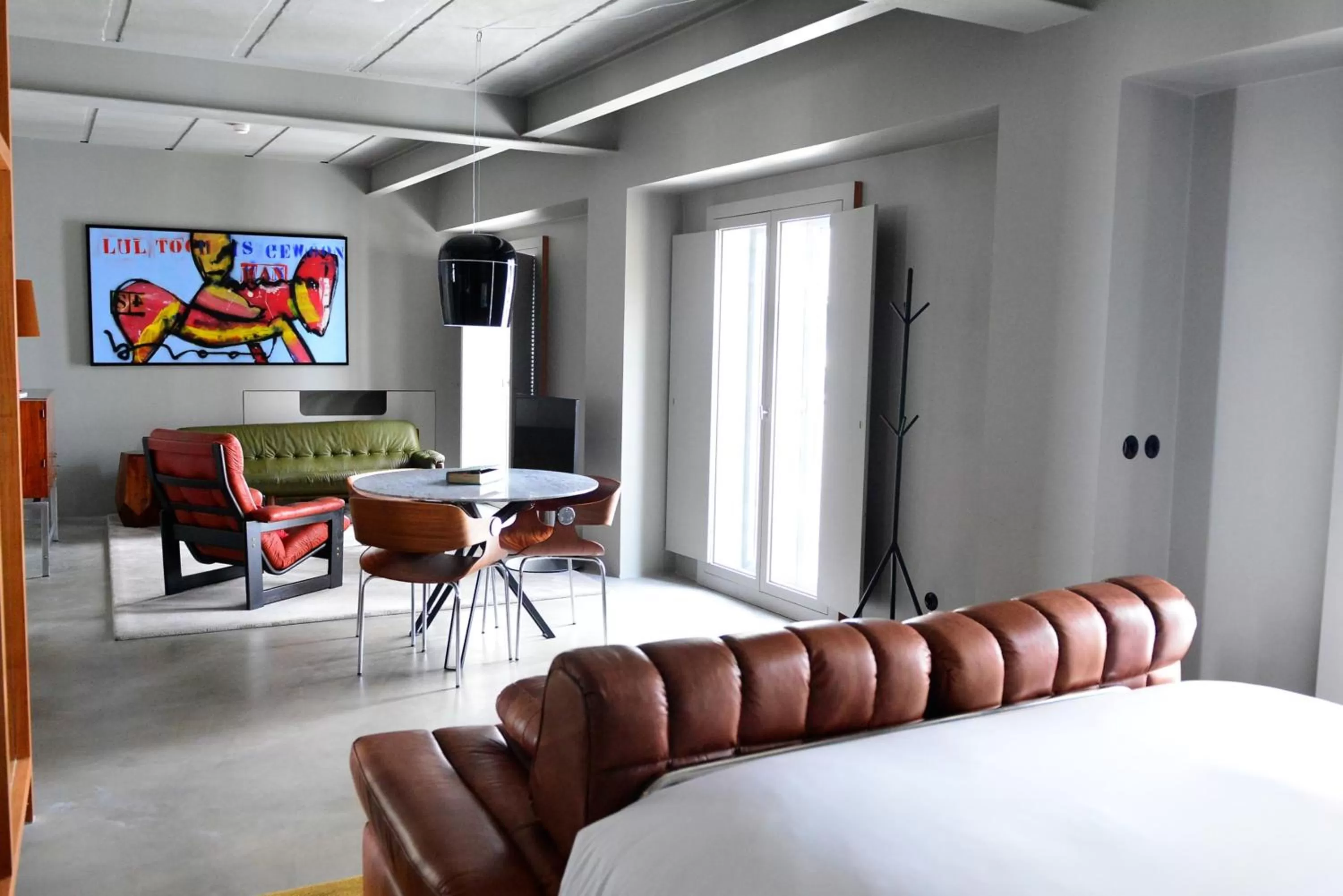 Bed in Raw Culture Art & Lofts Bairro Alto