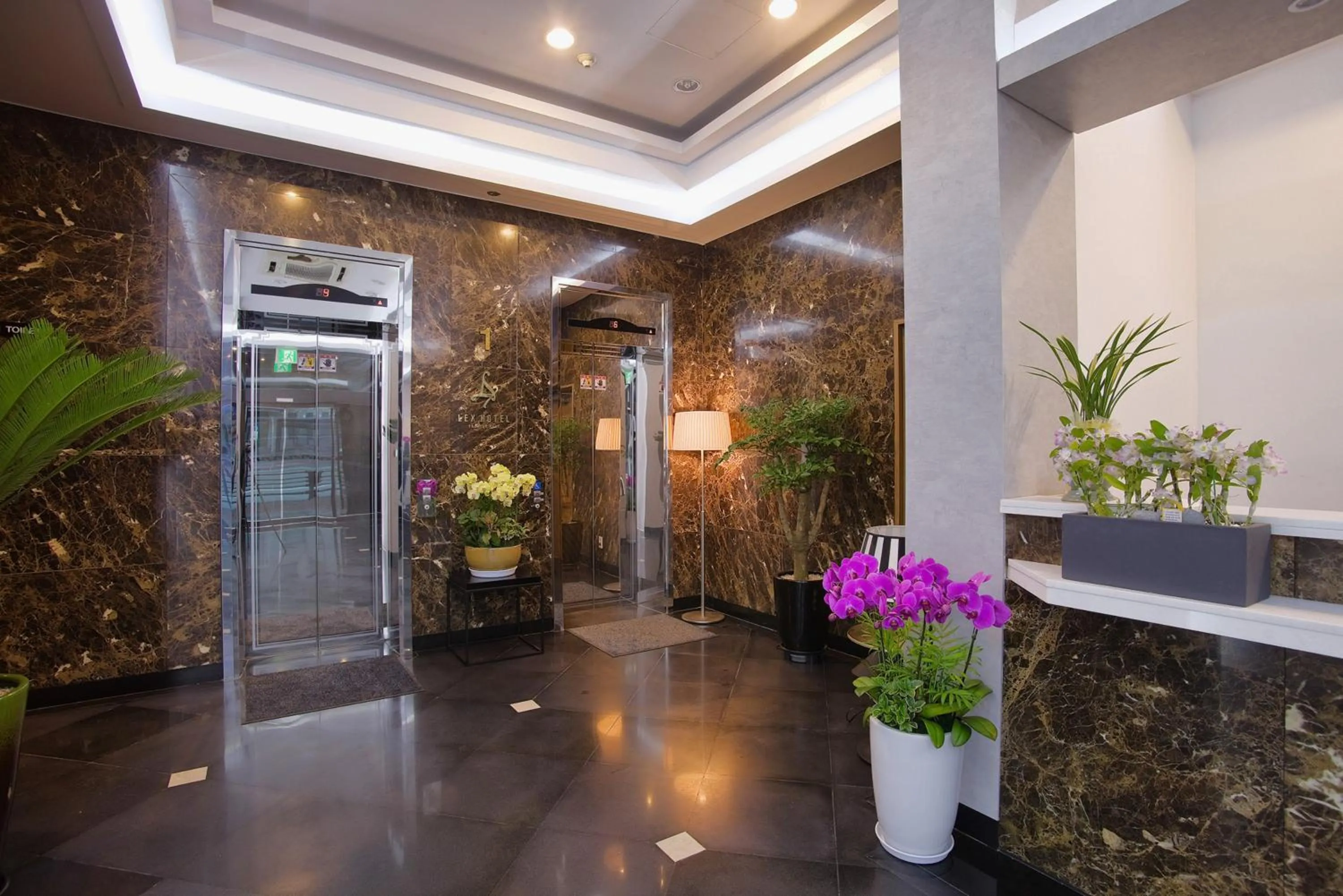 Lobby or reception in LEX Tourist Hotel