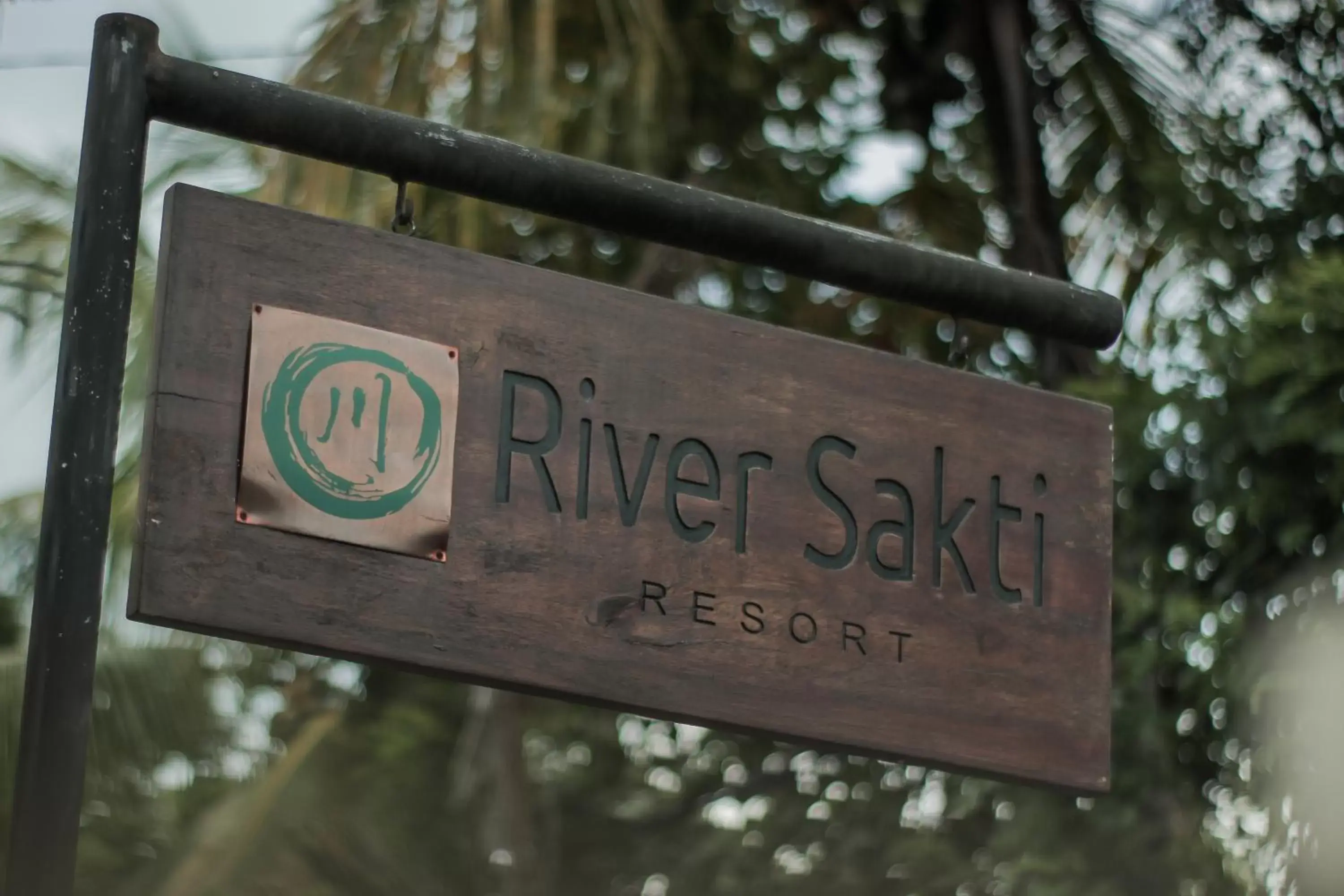 Property logo or sign in River Sakti Ubud by Prasi