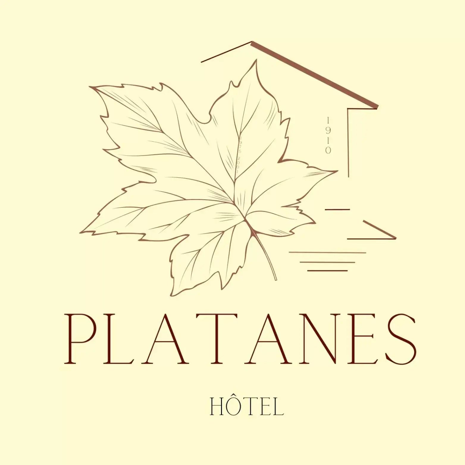 Property logo or sign in Hôtel Restaurant PLATANES