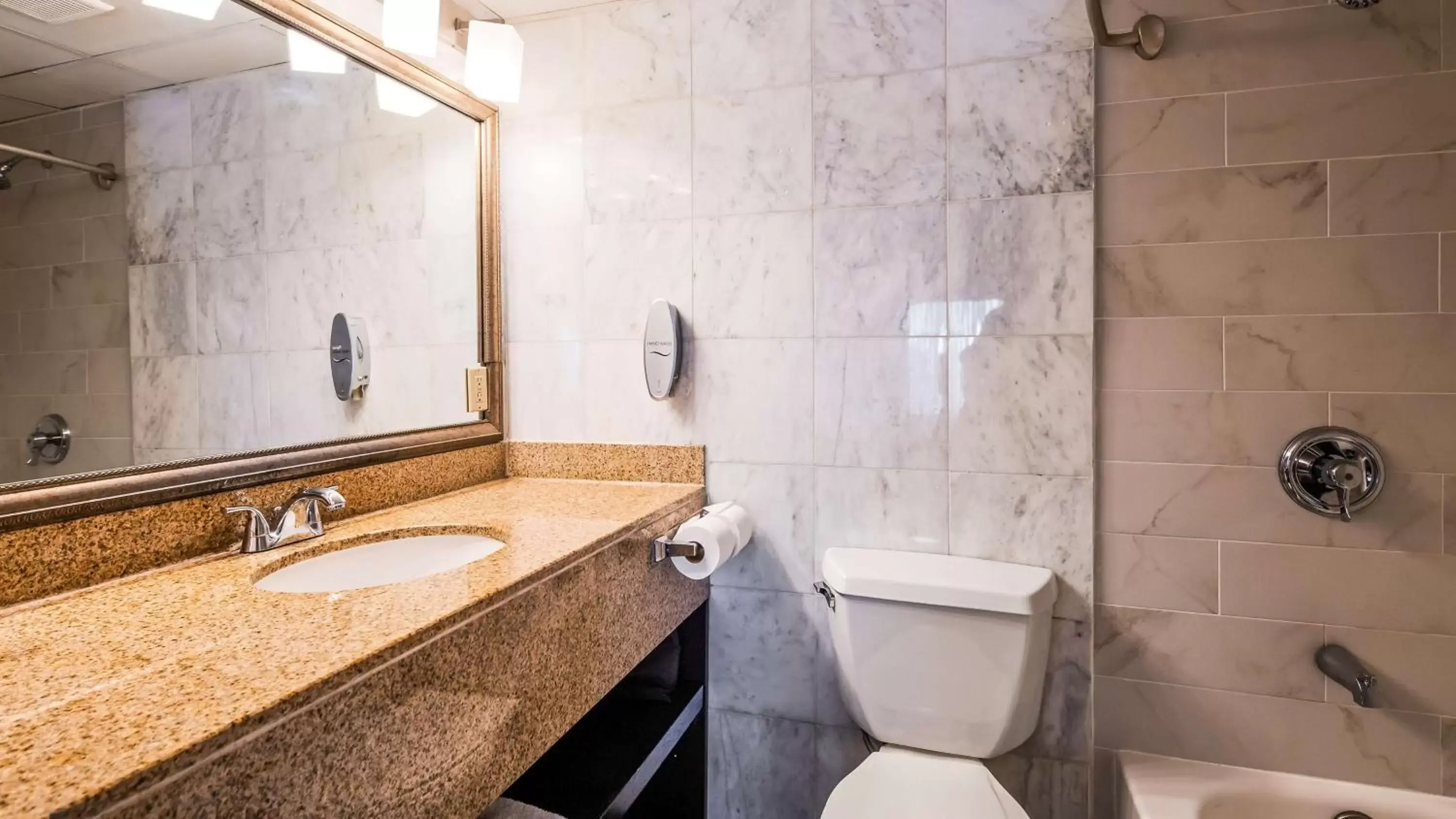 Bathroom in Best Western Plus Newark Airport West