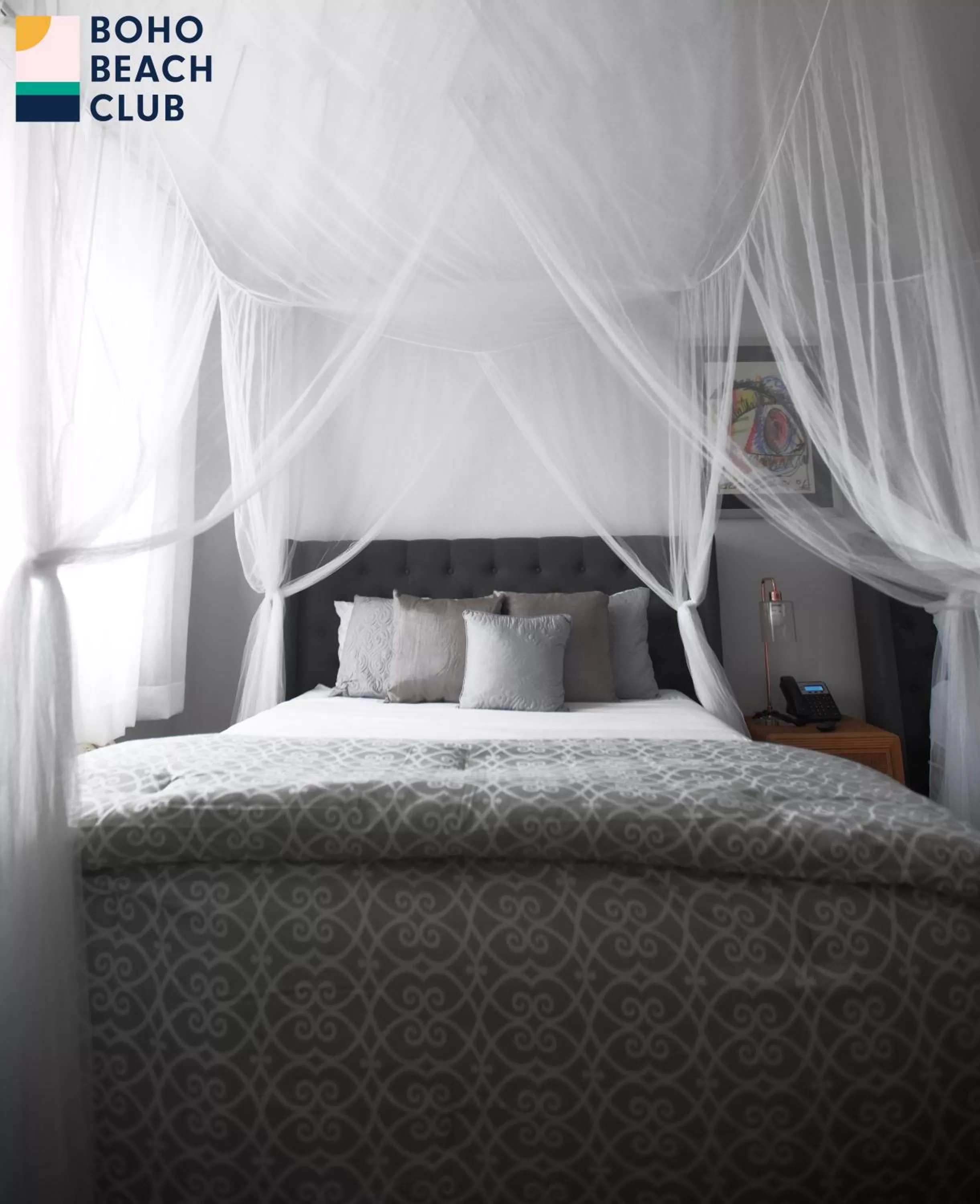 Bed in BOHO Beach Club