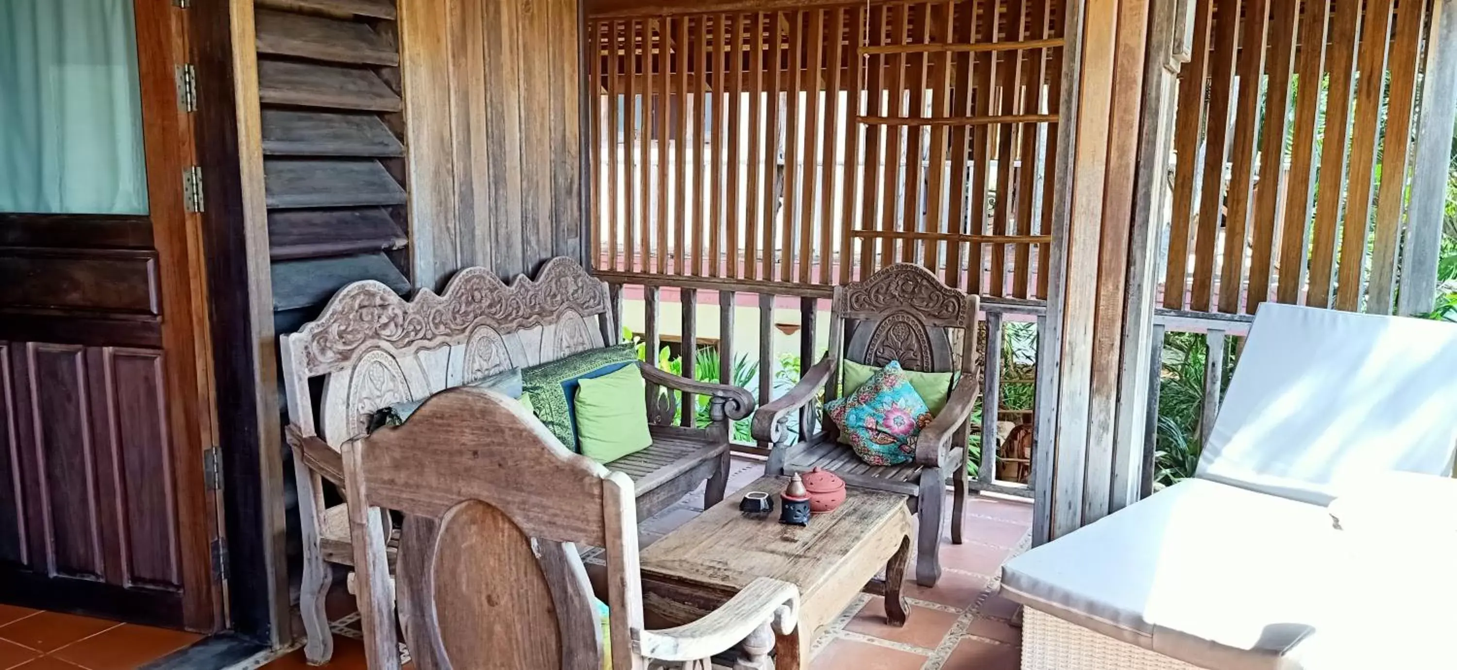 Balcony/Terrace, Seating Area in TARA LODGE Haven of peace