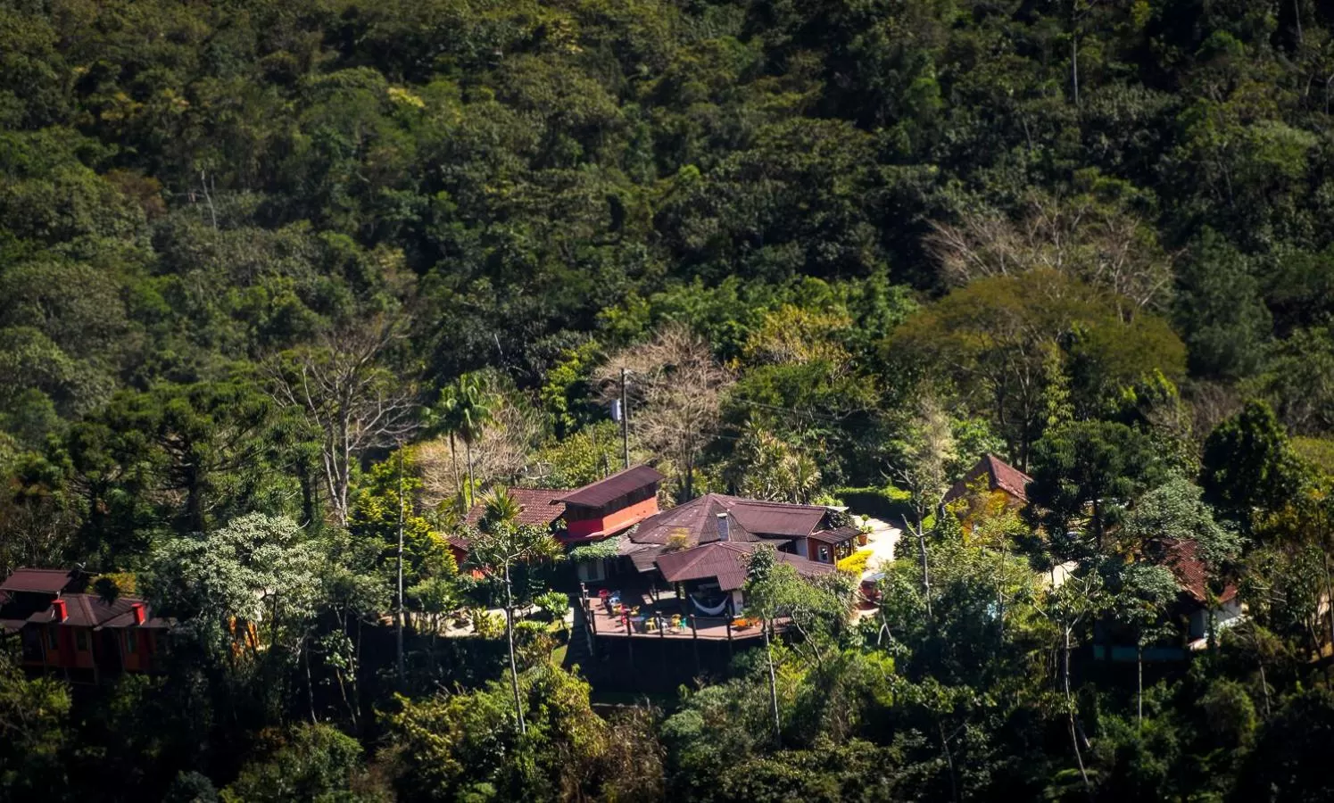 Bird's eye view in Pousada Vila Santa Barbara