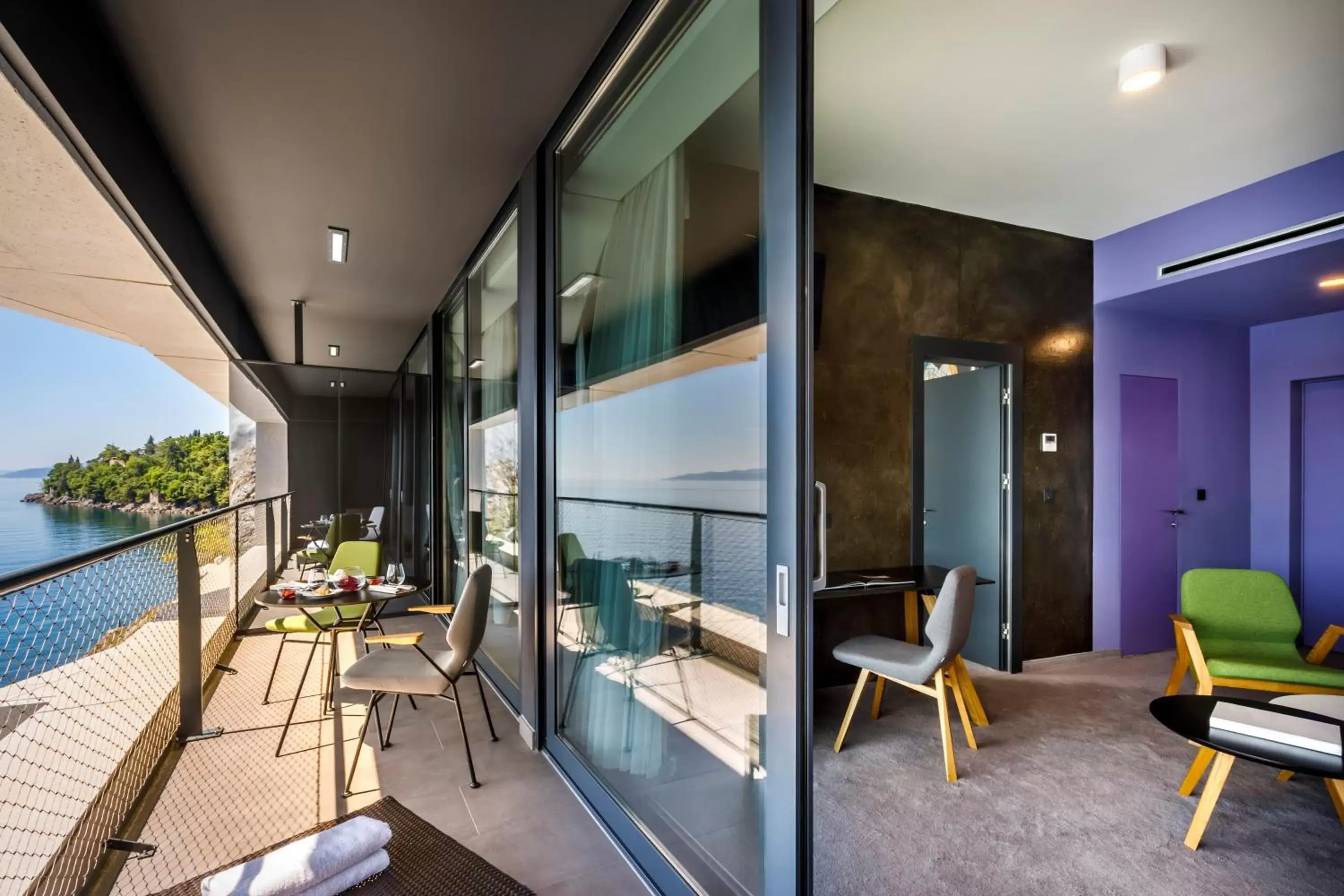 Balcony/Terrace in Boutique & Design Hotel Navis