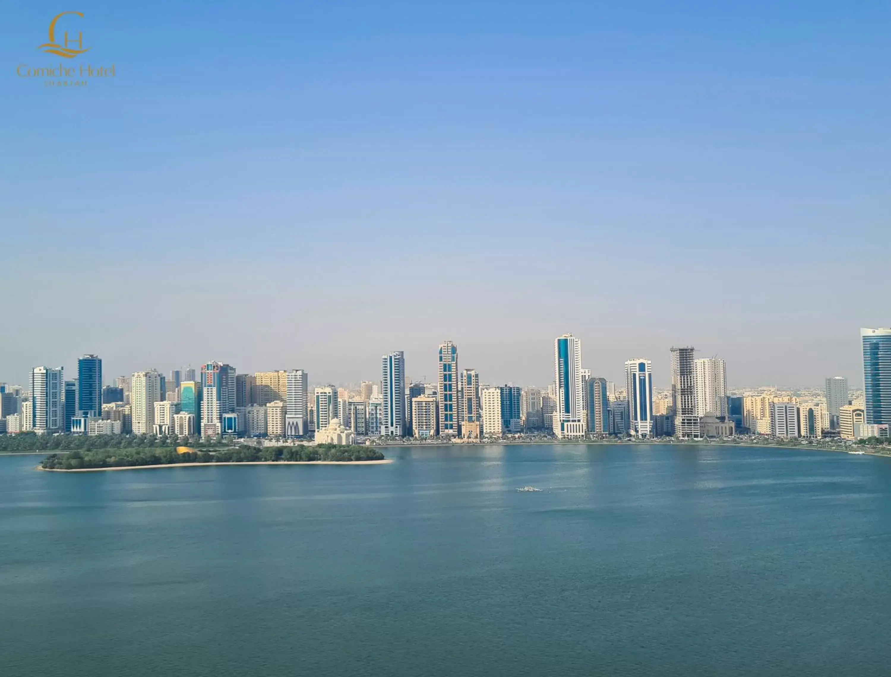 River view in Corniche Hotel Sharjah