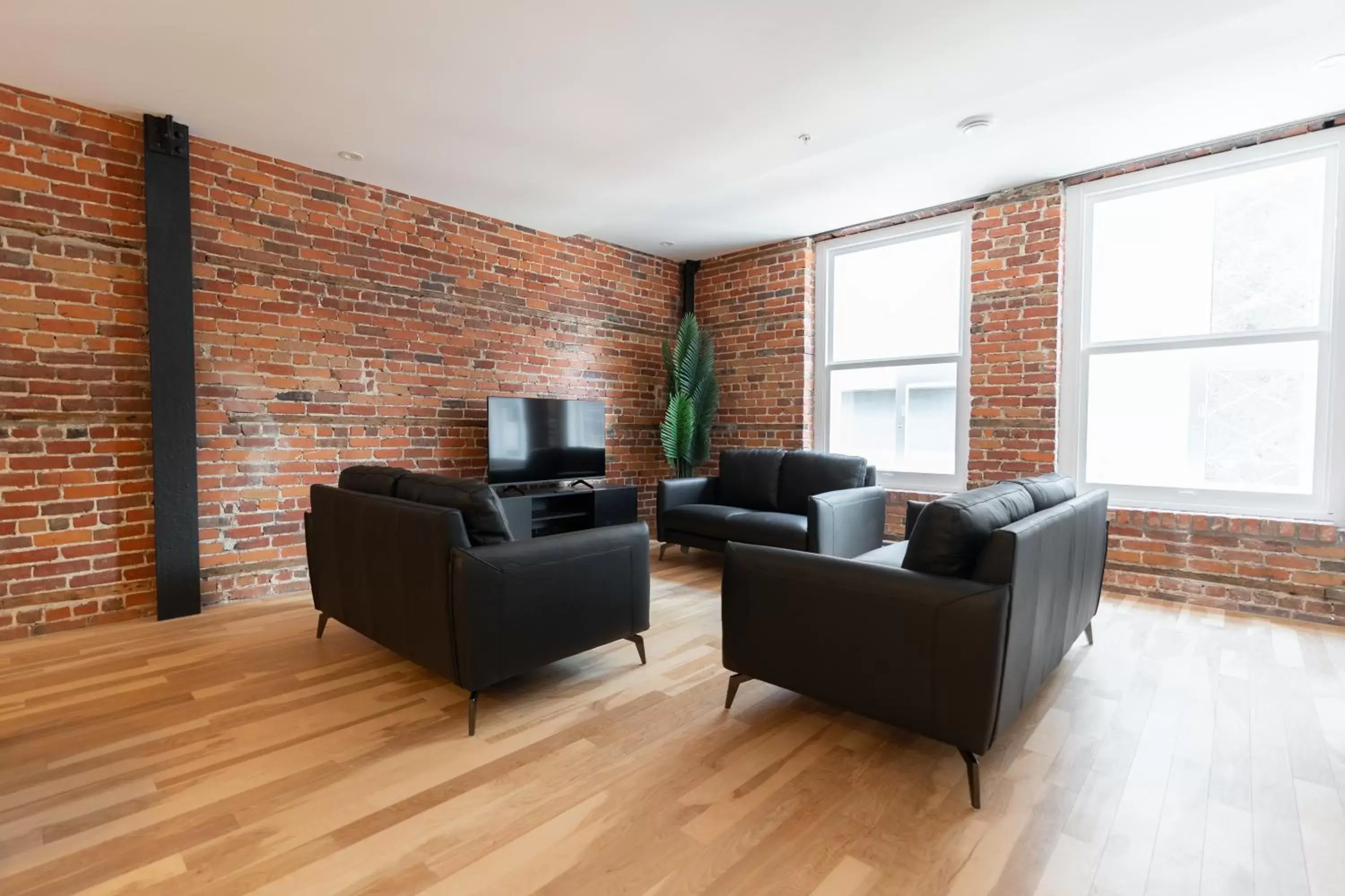 Living room, Seating Area in Les Lofts de la Barricade - Par les Lofts Vieux-Québec