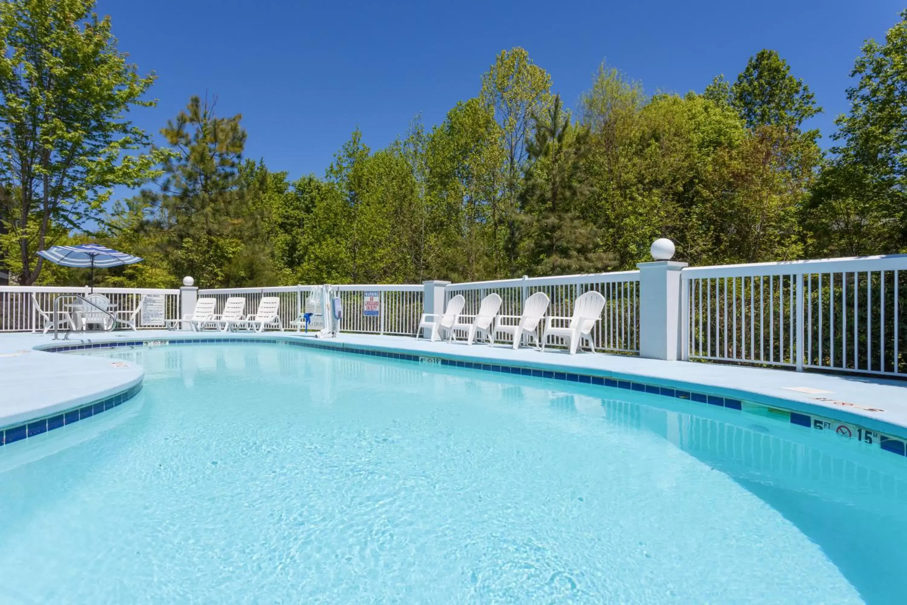 Swimming Pool in Holiday Inn Express Hotel & Suites Mebane, an IHG Hotel