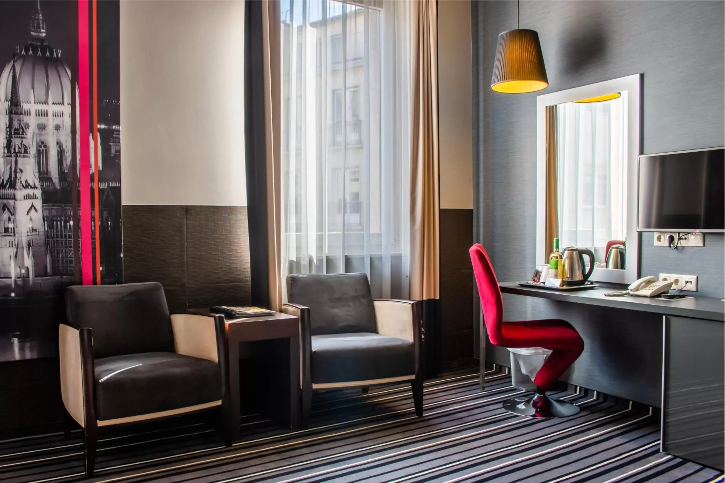 Bedroom, Seating Area in Carat Boutique Hotel