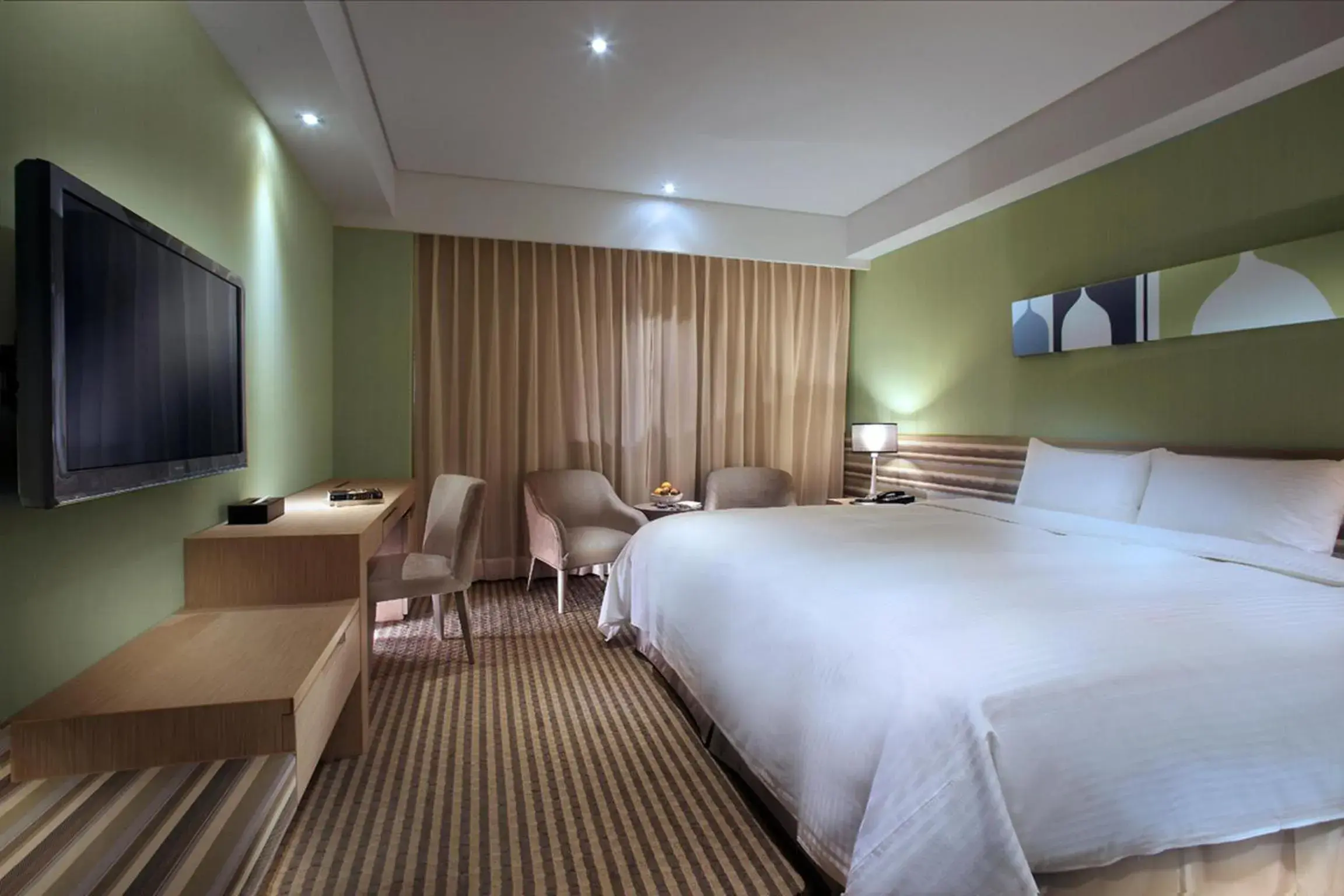 Bedroom in Park City Hotel Central Taichung