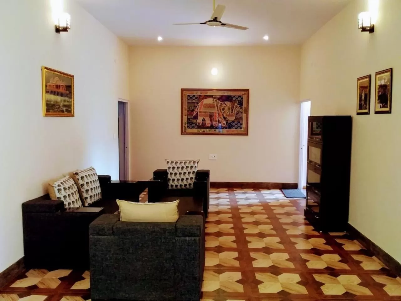 Seating Area in Camp Paridhi Ranthambhore, Homestay