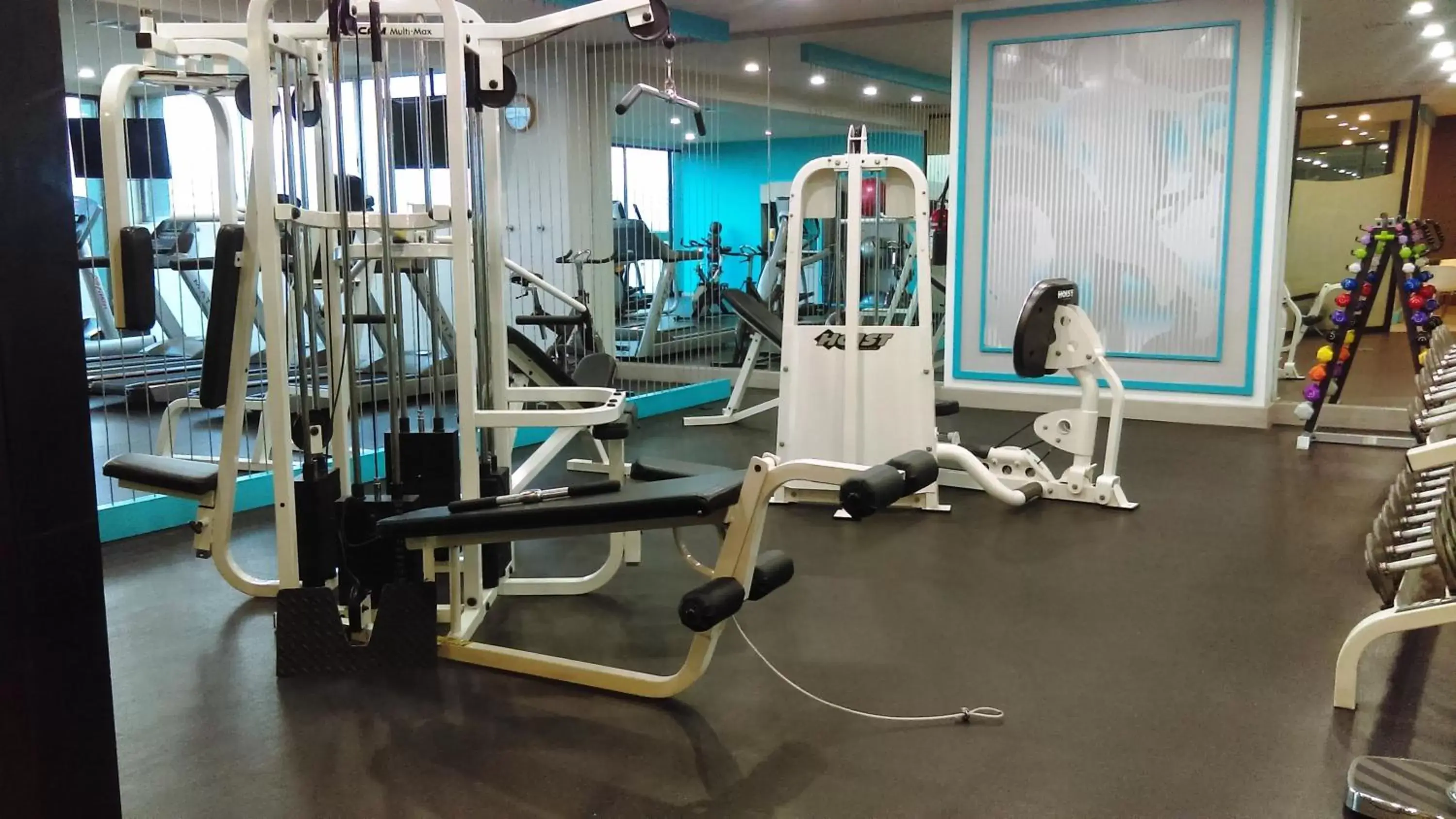 Fitness centre/facilities, Fitness Center/Facilities in Crowne Plaza Toluca - Lancaster, an IHG Hotel