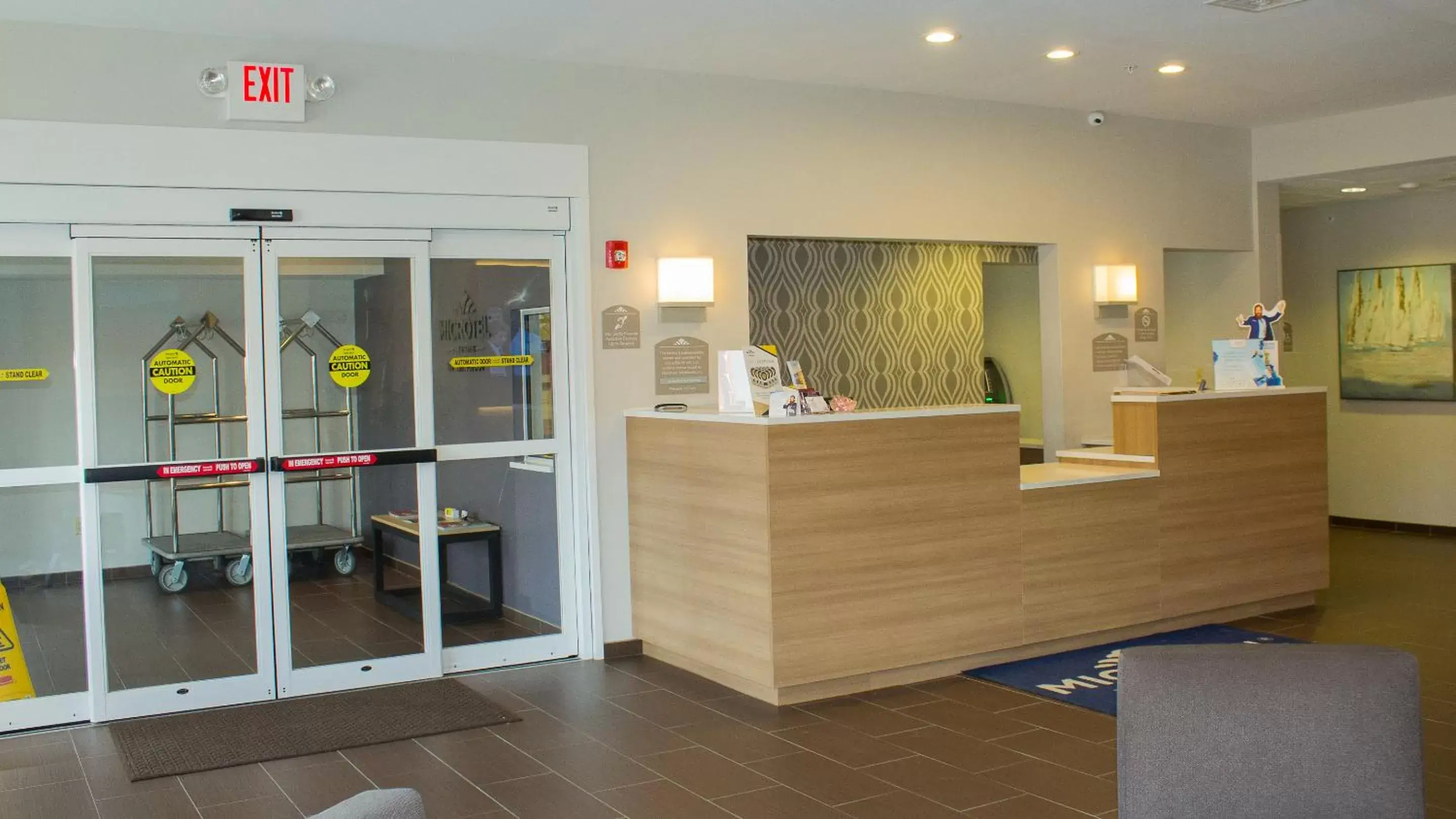 Lobby or reception in Microtel Inn & Suites by Wyndham - Penn Yan Lobby or reception in Microtel Inn & Suites by Wyndham - Penn Yan