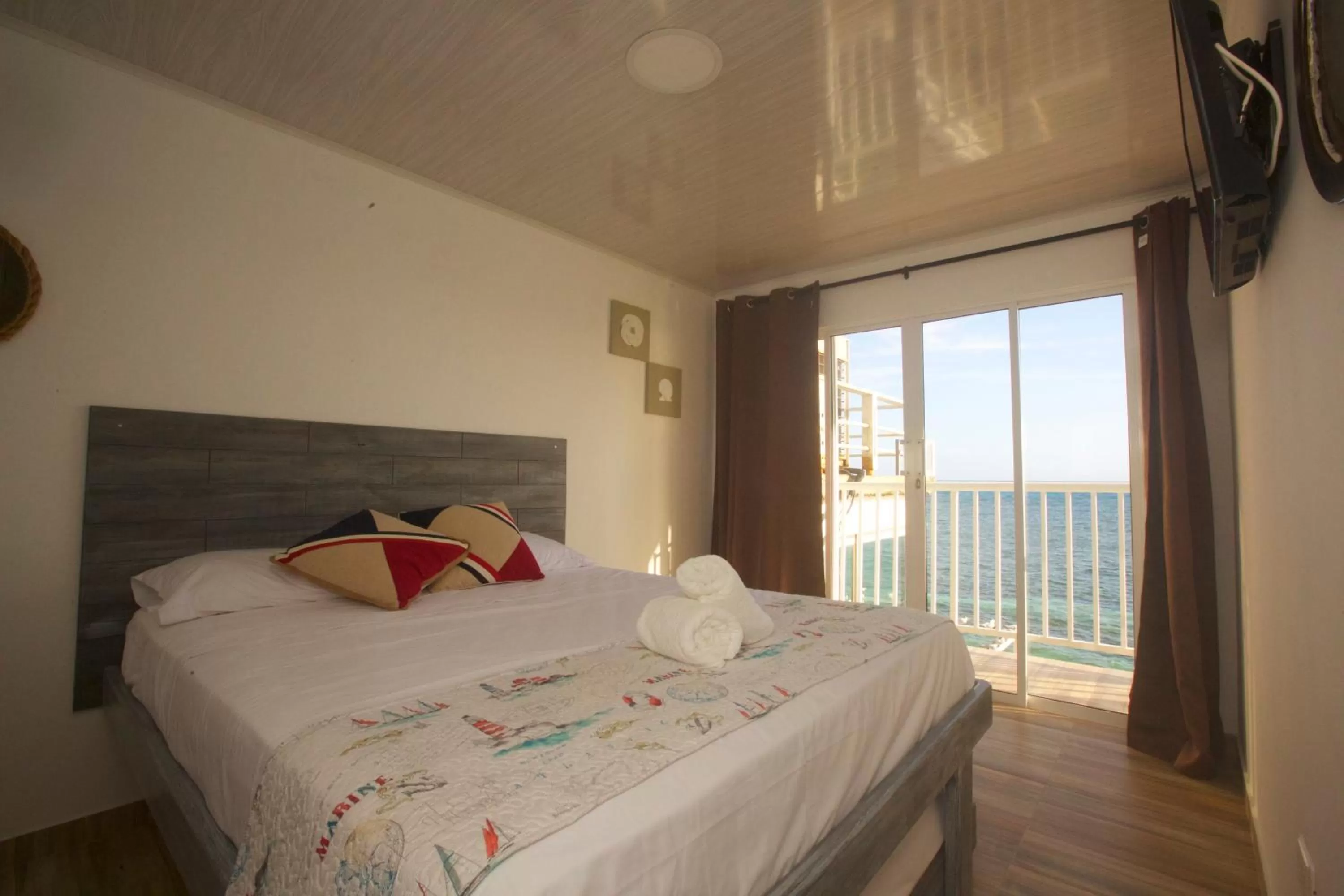 Bed in Hotel Nauticus