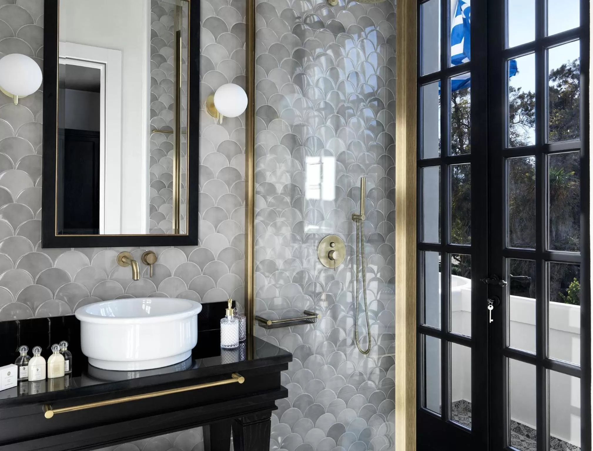 Bathroom in Albergo Gelsomino