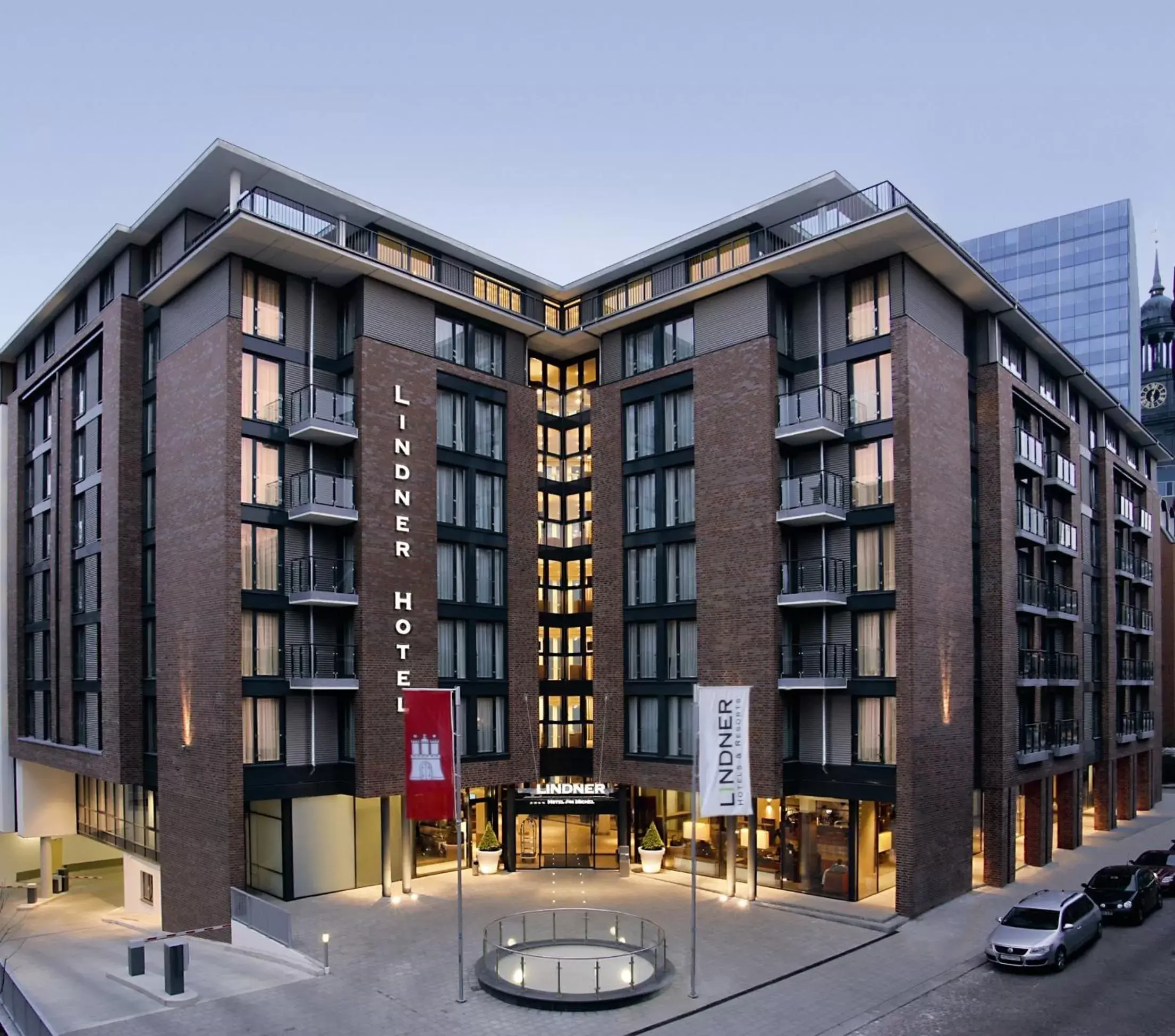 Facade/entrance, Property Building in Lindner Hotel Hamburg am Michel, part of JdV by Hyatt