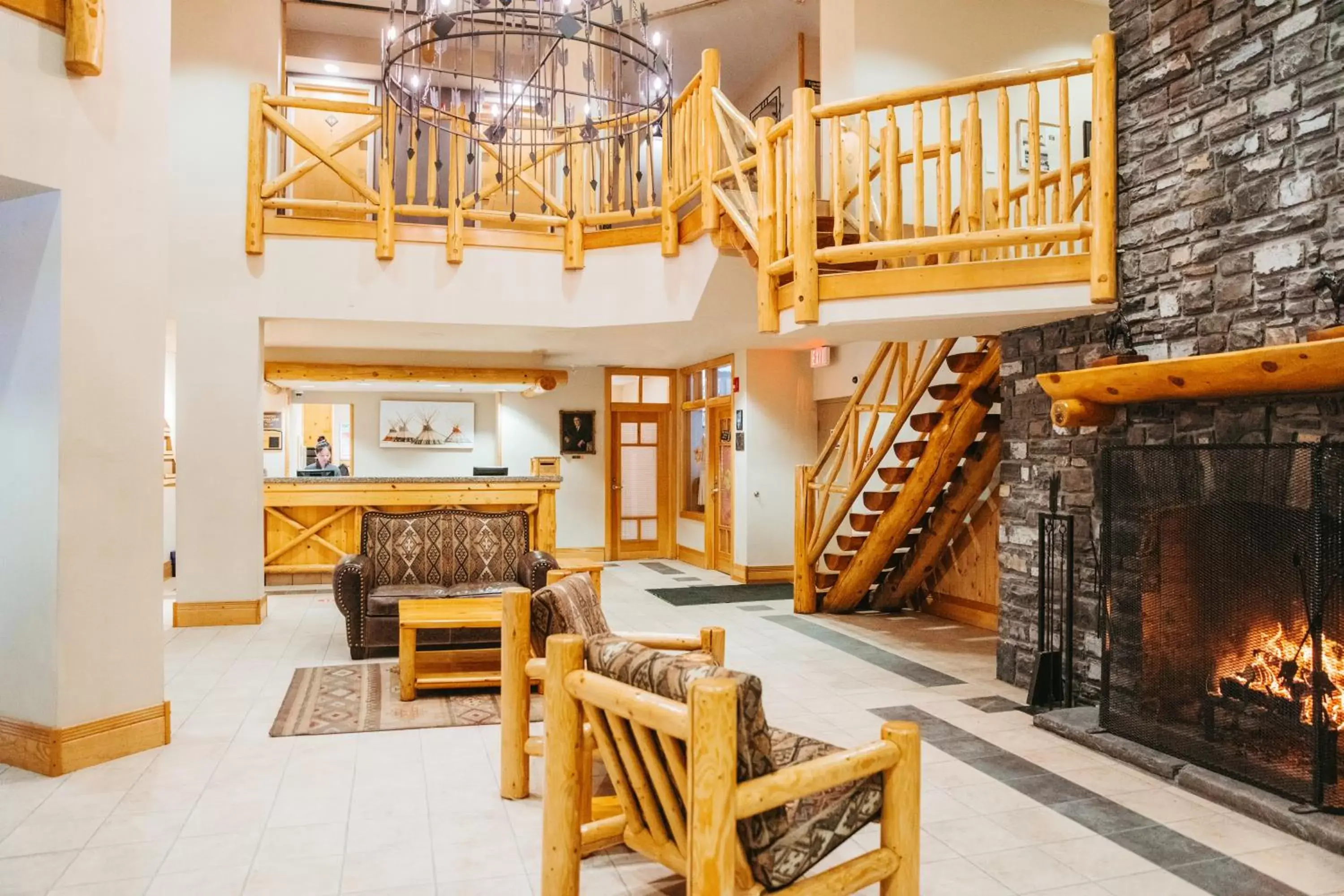Lobby/Reception in Brewster Mountain Lodge
