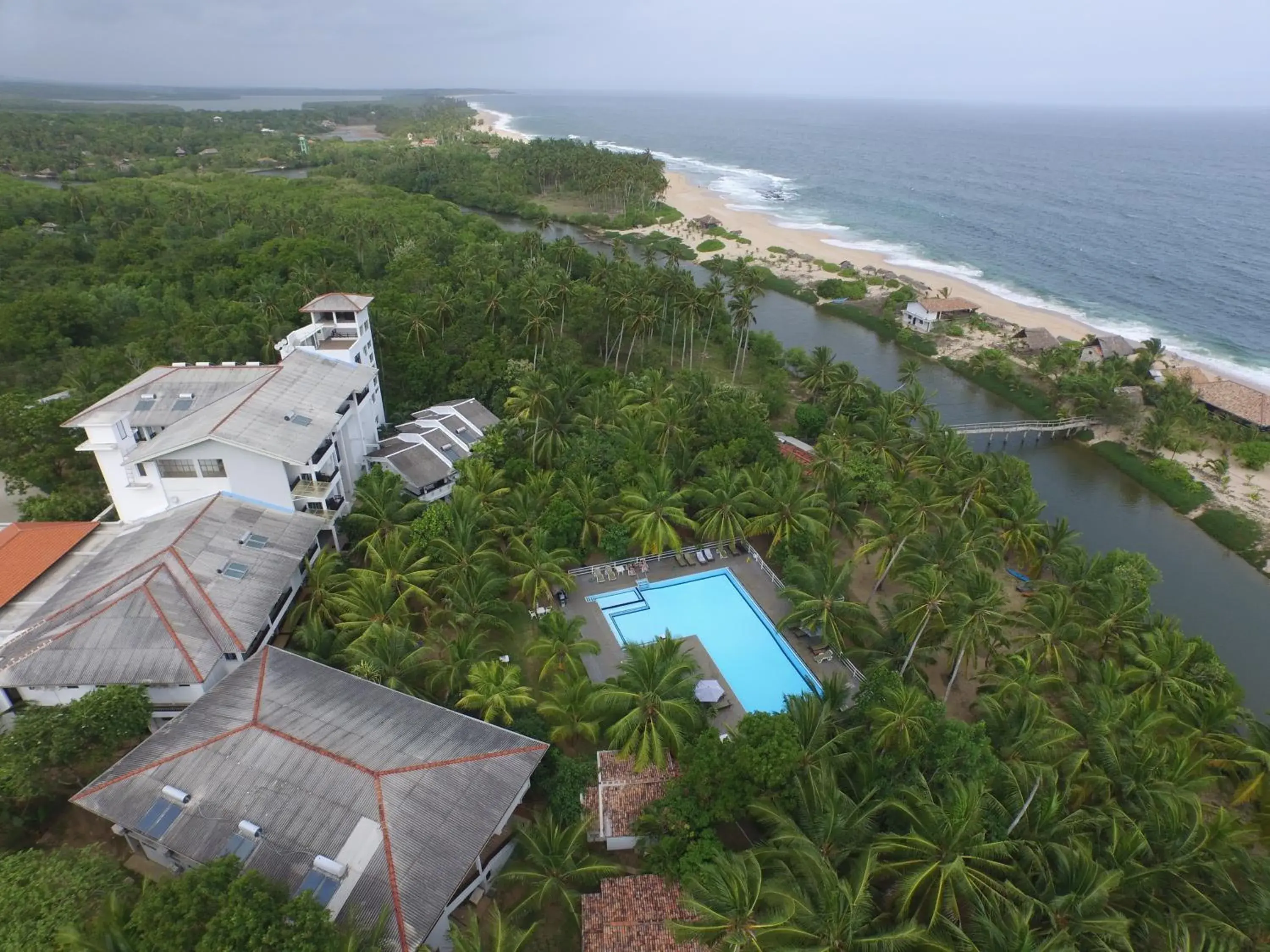 Natural landscape, Bird's-eye View in Lagoon Paradise Beach Resort