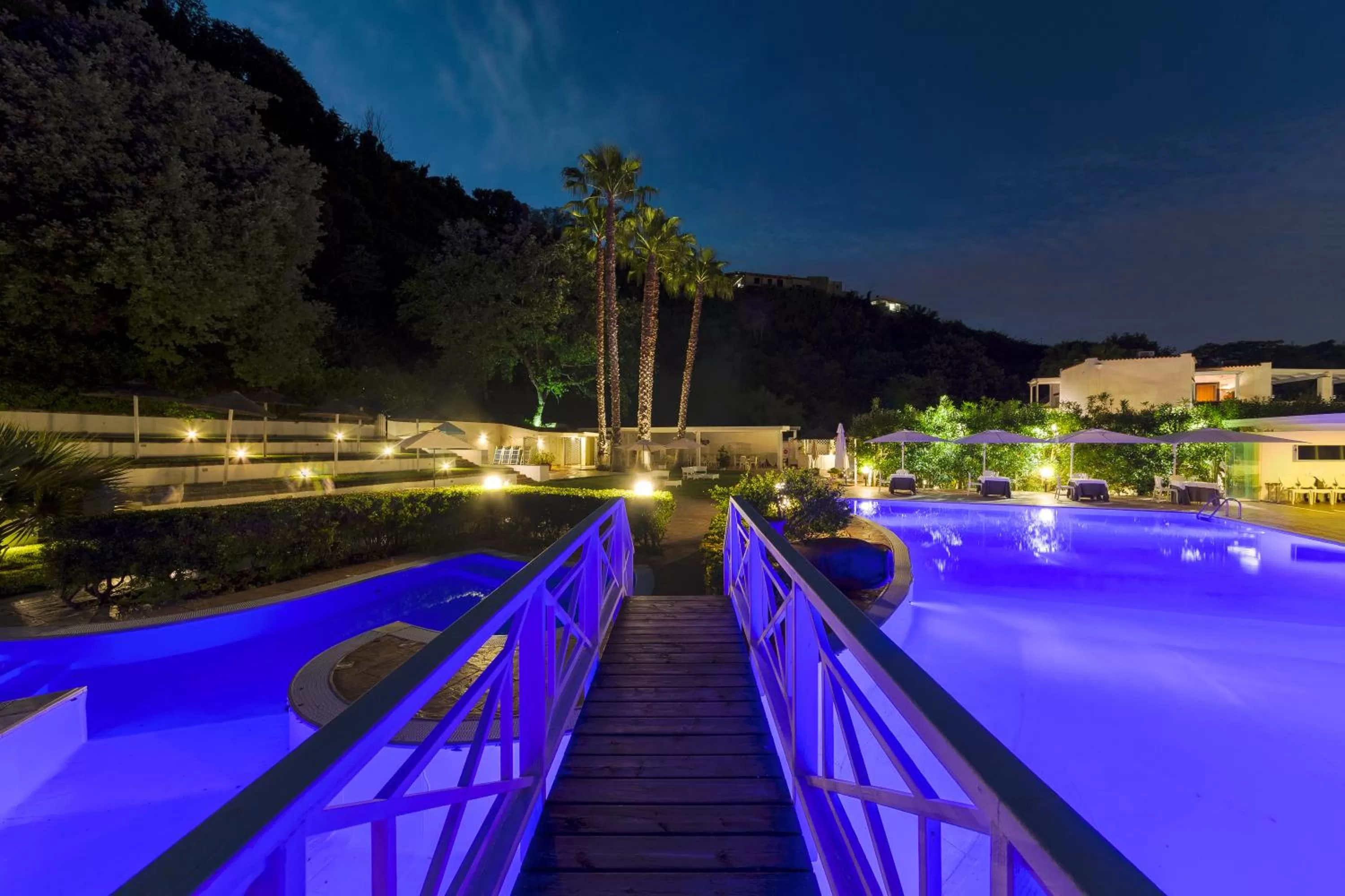 Pool view in Agave Hotel