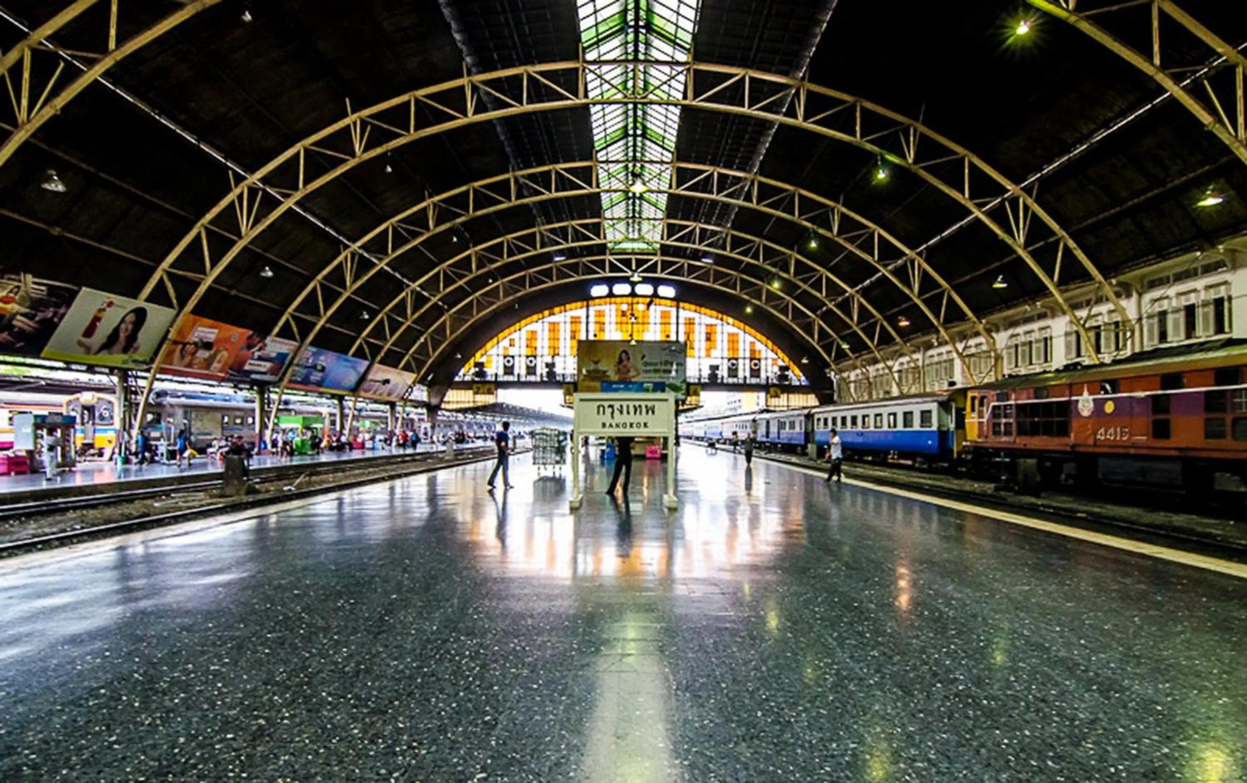 group of guests in At Hua Lamphong Hotel