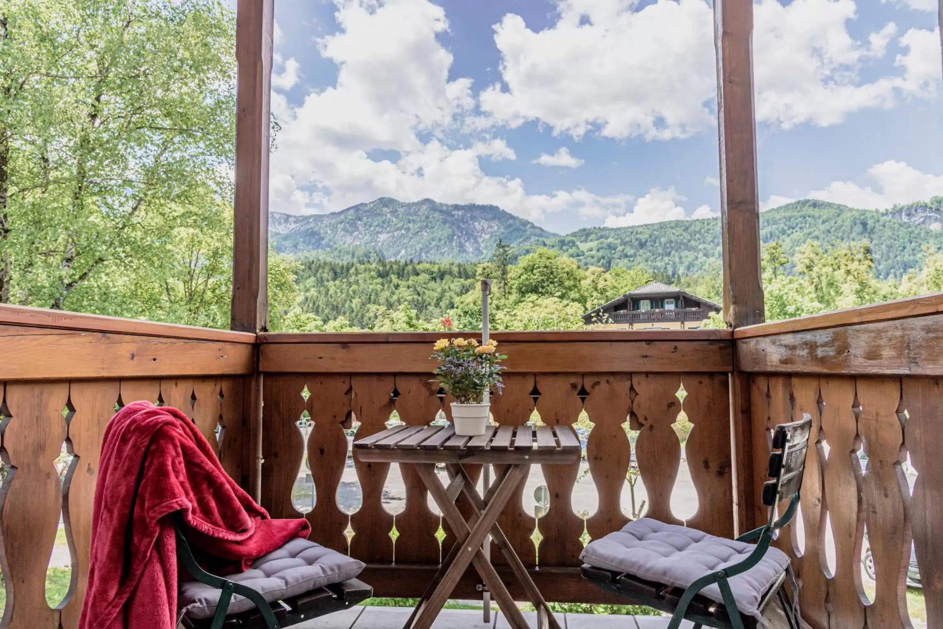 Natural landscape, Mountain View in Wohlfühlhotel Goiserer Mühle