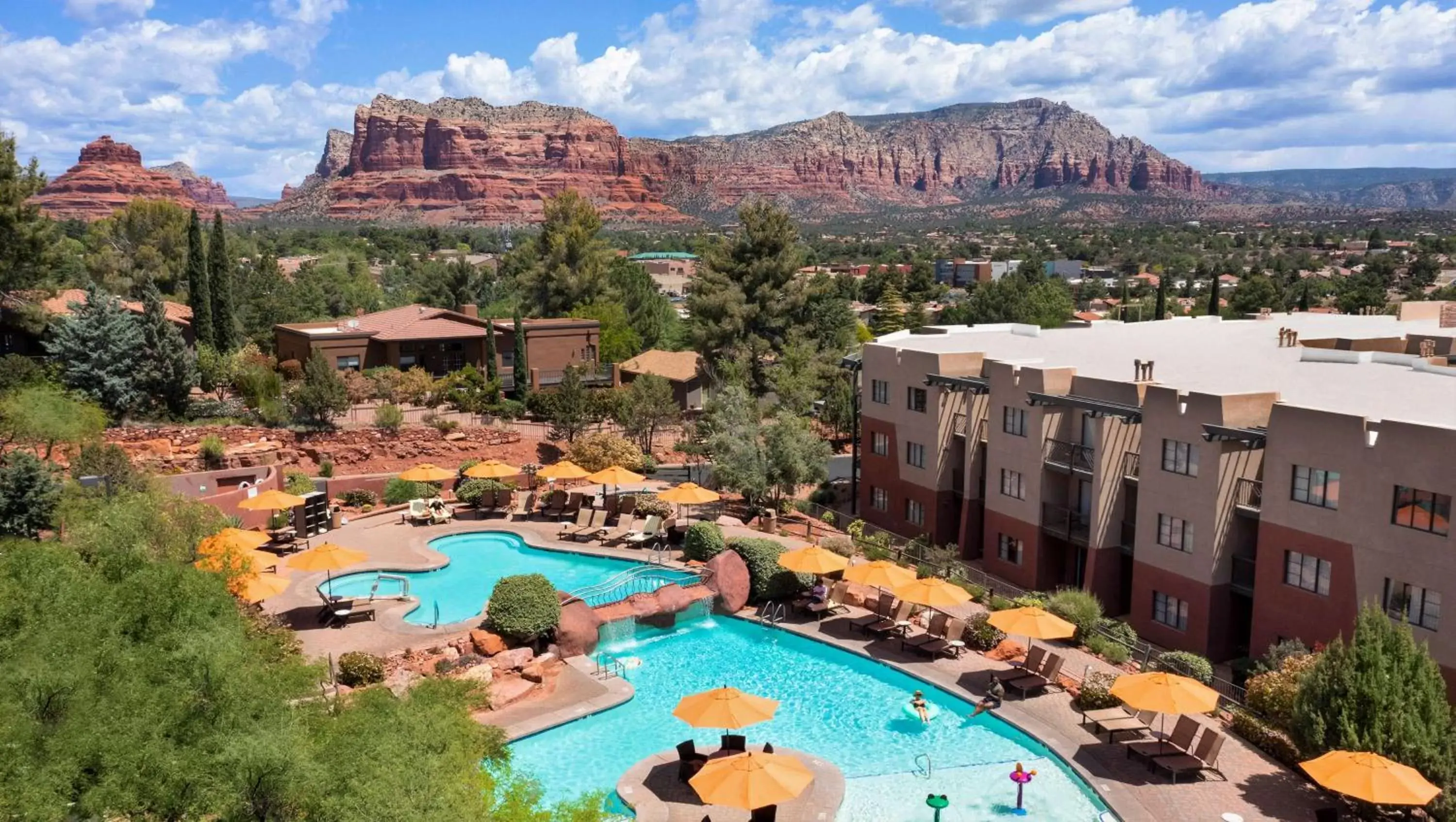 Pool View in Hilton Sedona Resort at Bell Rock