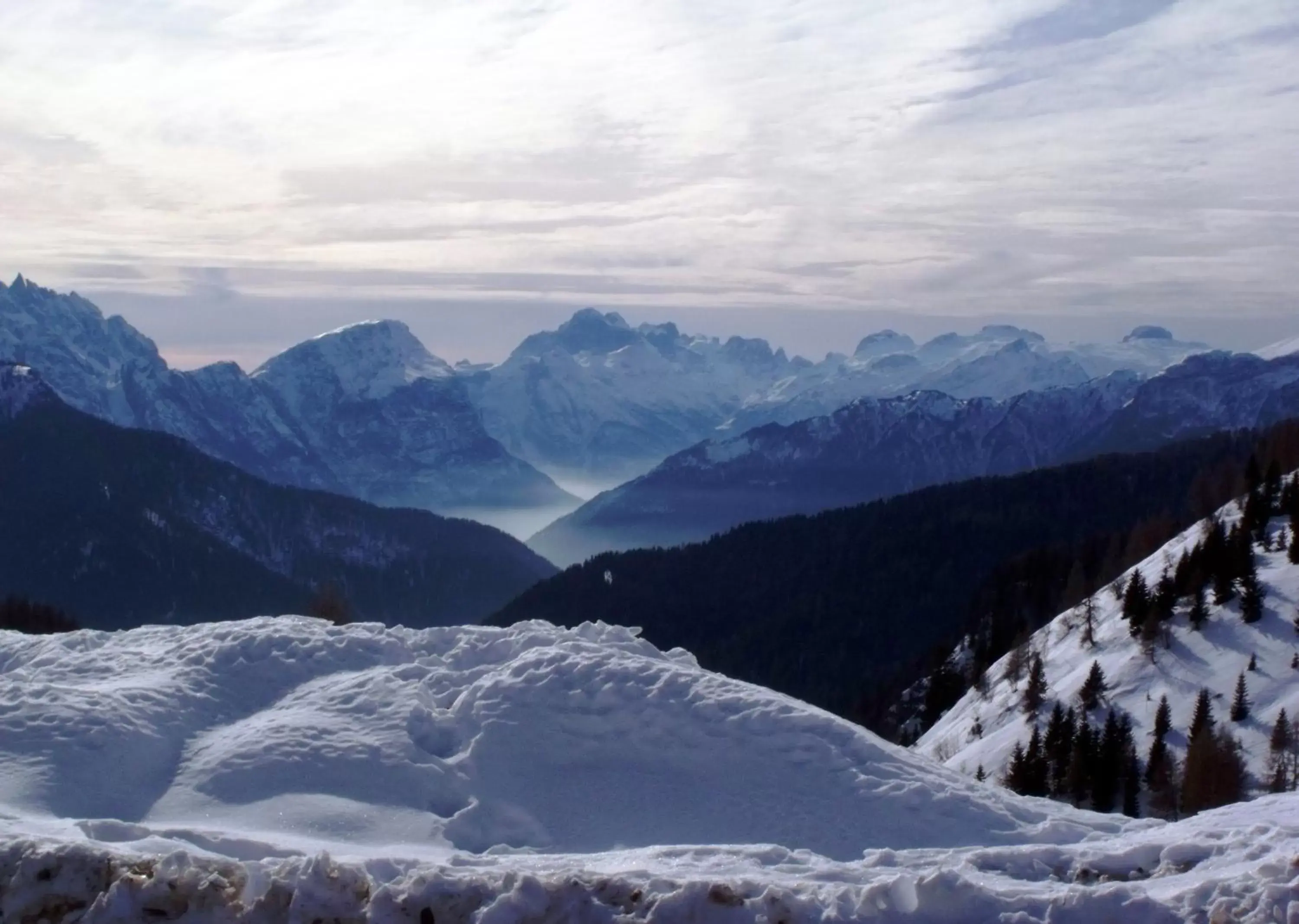 View (from property/room), Winter in Hotel Miramonti Corvara