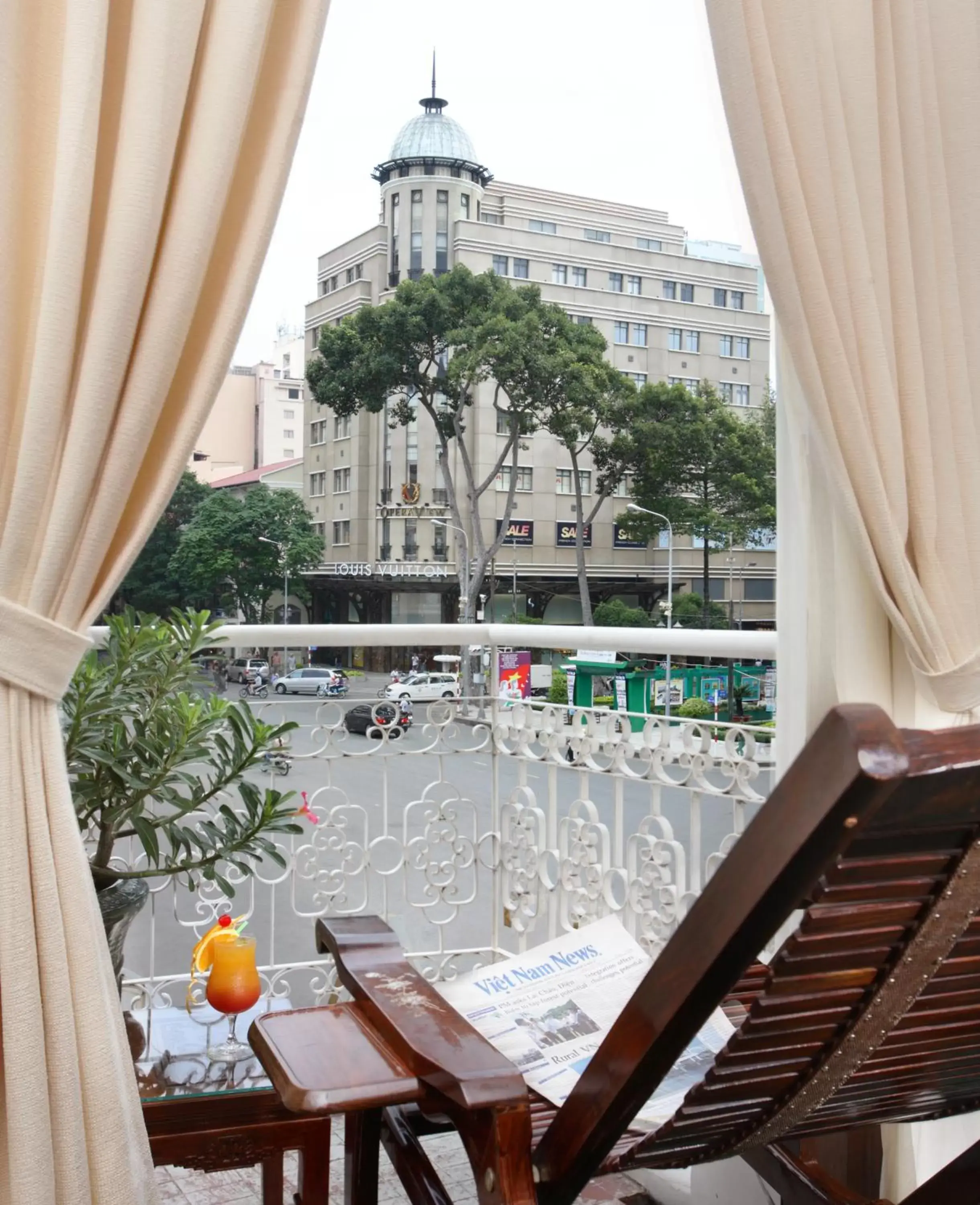 View (from property/room) in Hotel Continental Saigon View (from property/room) in Hotel Continental Saigon