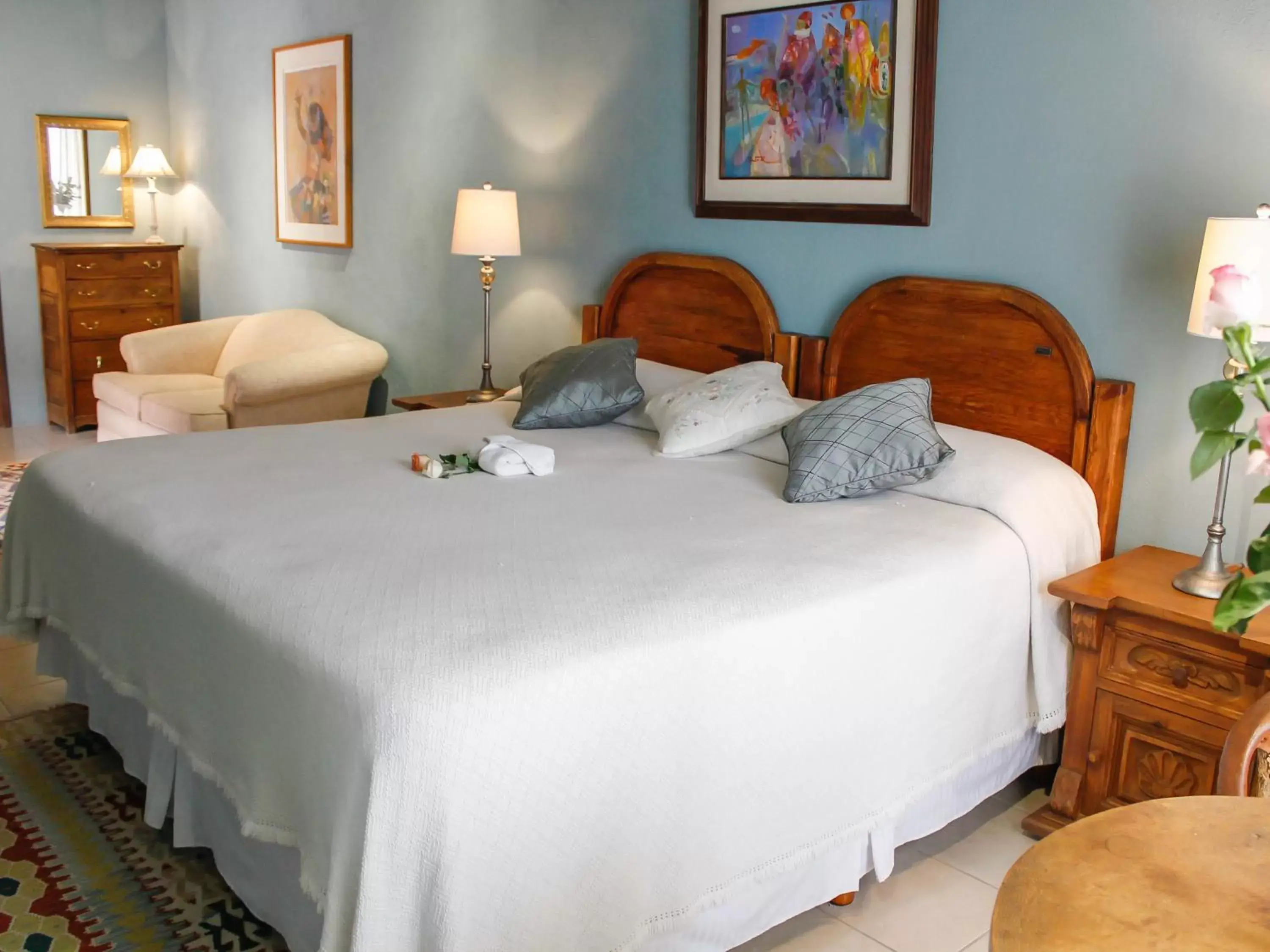 Bed in Villa Mirasol