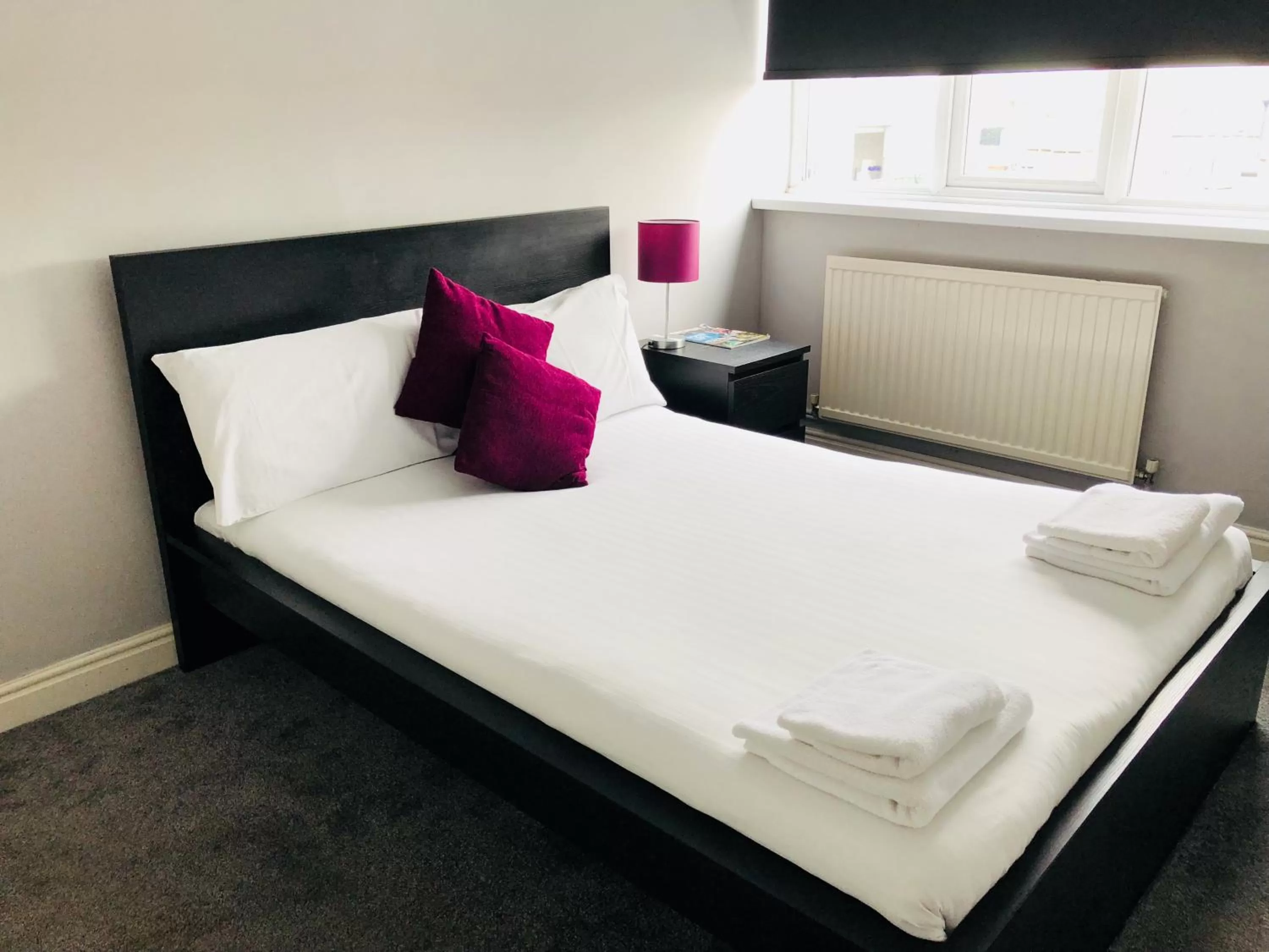 Bed in The Embassy Hotel