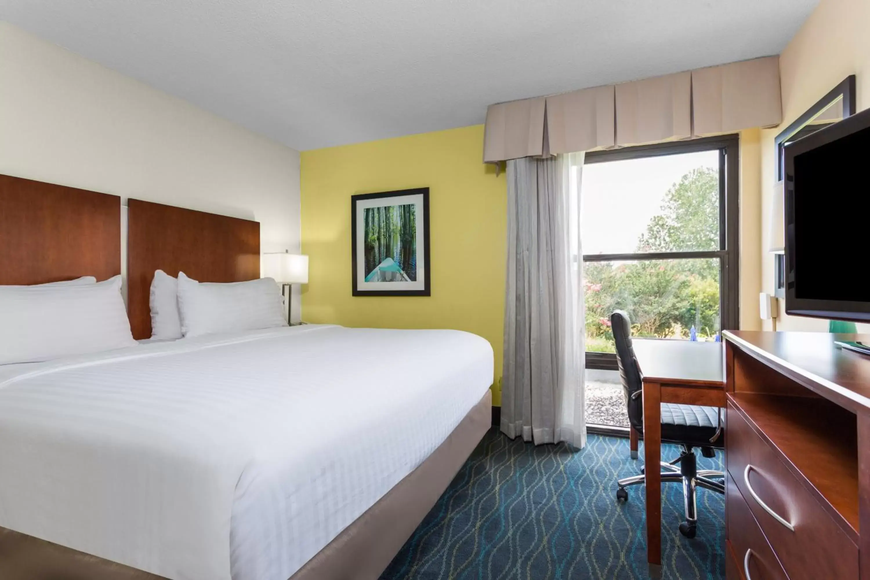 Photo of the whole room, Bed in Holiday Inn Express & Suites Wilmington-University Center, an IHG Hotel