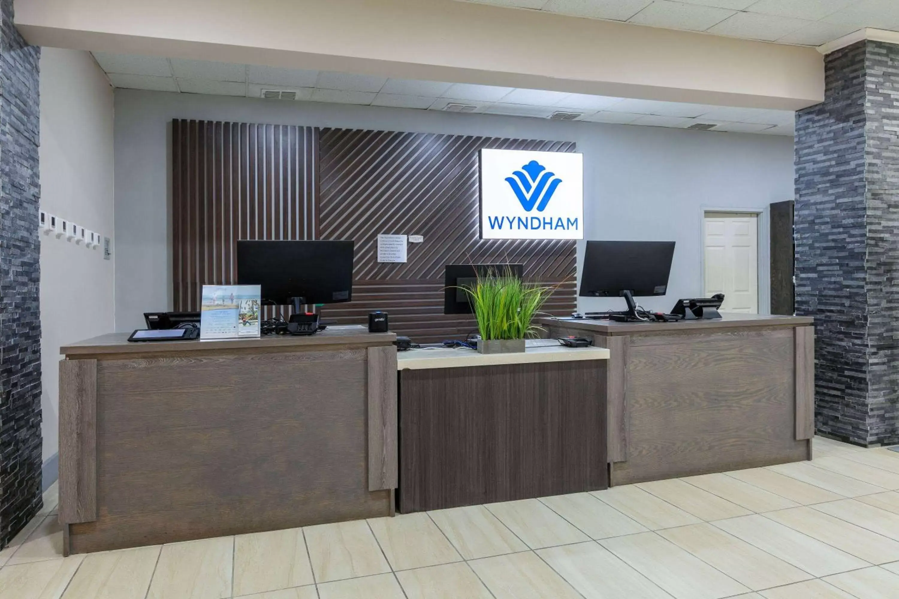 Lobby or reception in Wyndham Corpus Christi Resort North Padre Island Lobby or reception in Wyndham Corpus Christi Resort North Padre Island