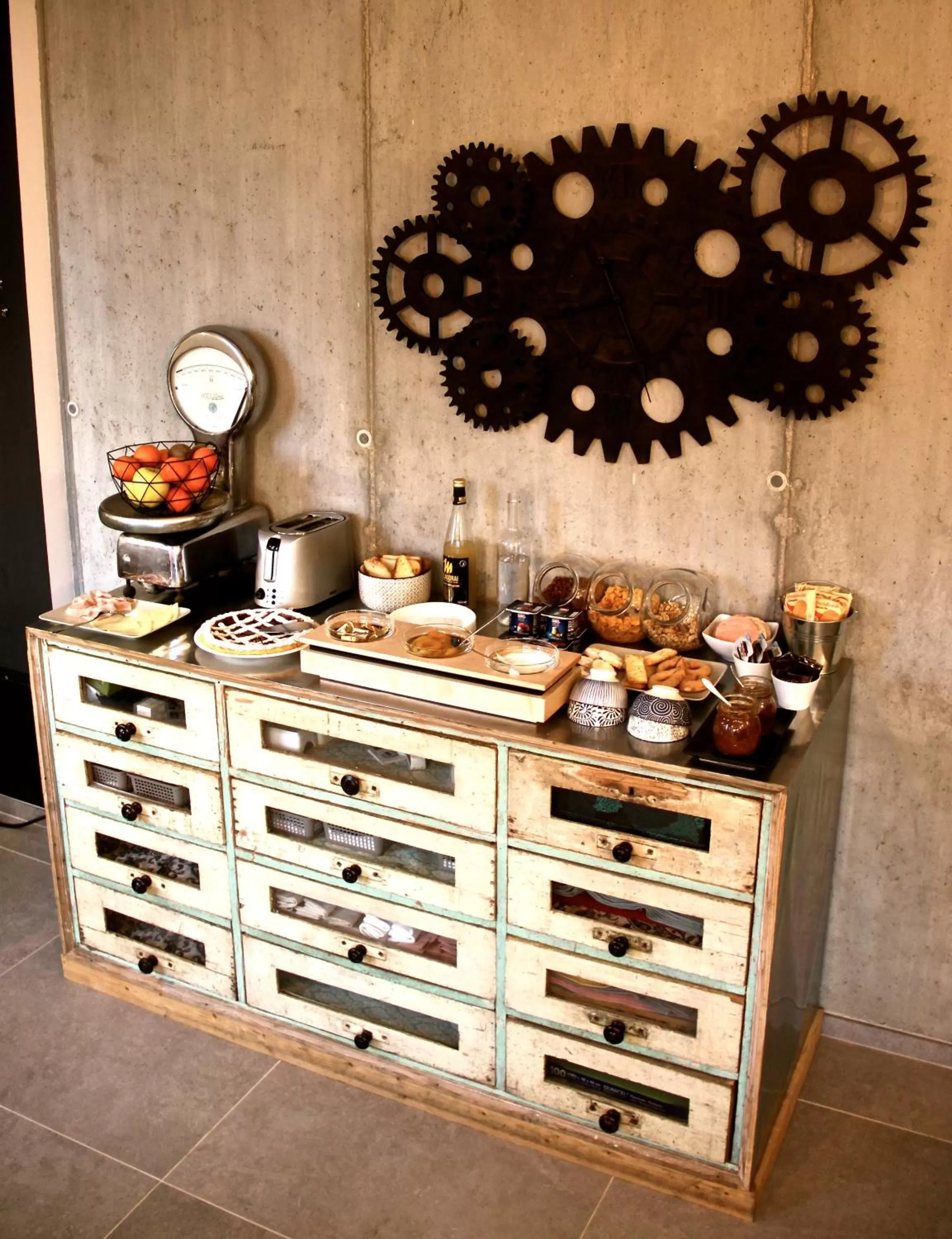 Buffet breakfast in Pove 2.4 Hotel