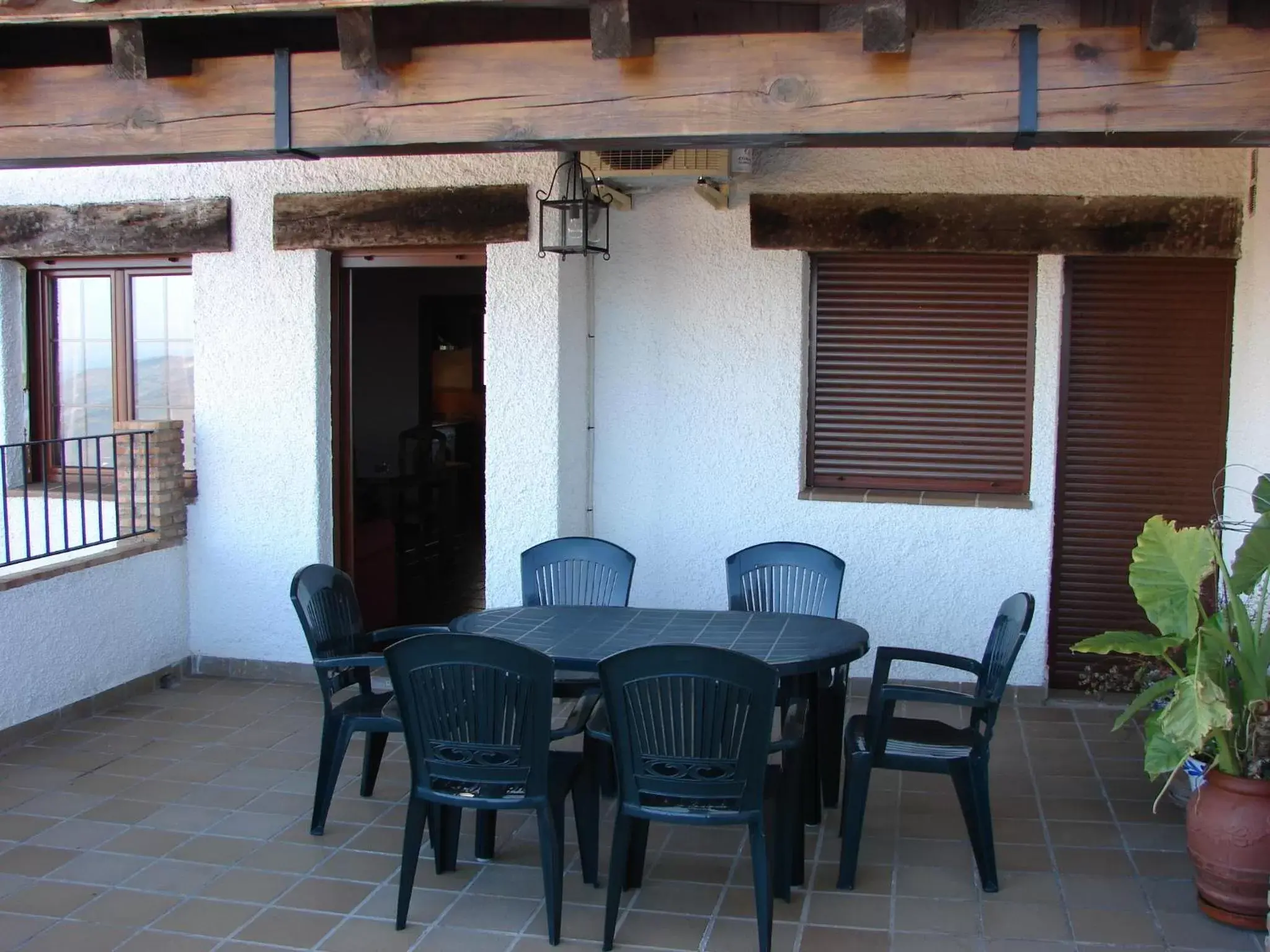 Balcony/Terrace in Apartamentos Sierra de Segura