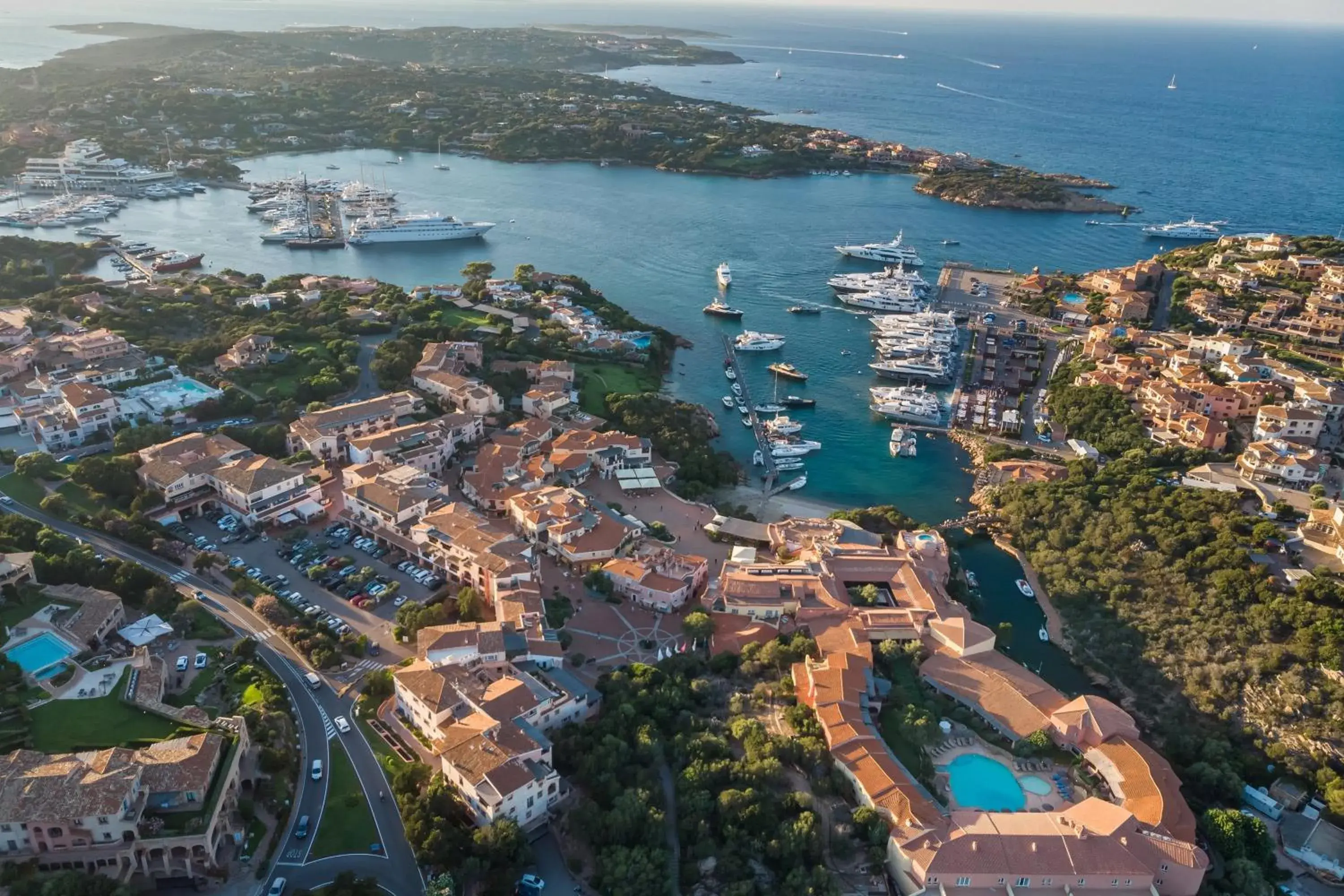 Property building, Bird's-eye View in Cervo Hotel, Costa Smeralda Resort