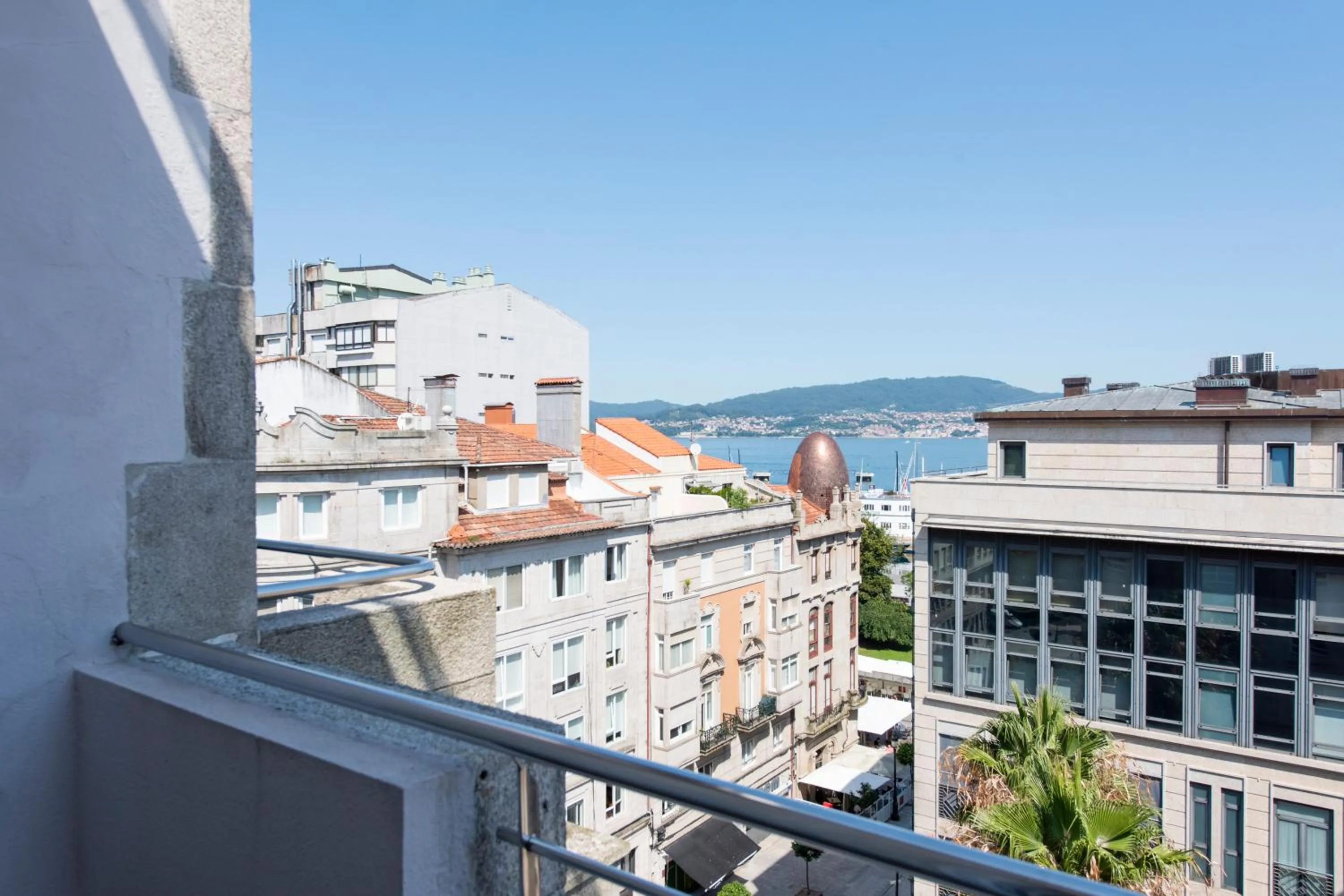 Balcony/Terrace in Hotel America Vigo