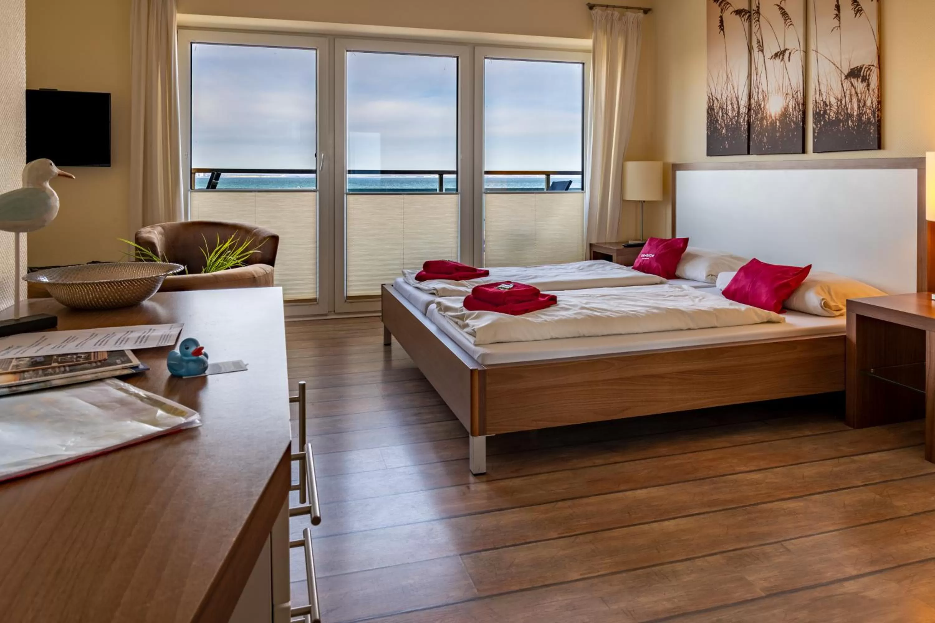 Bed in Seaside-Strandhotel