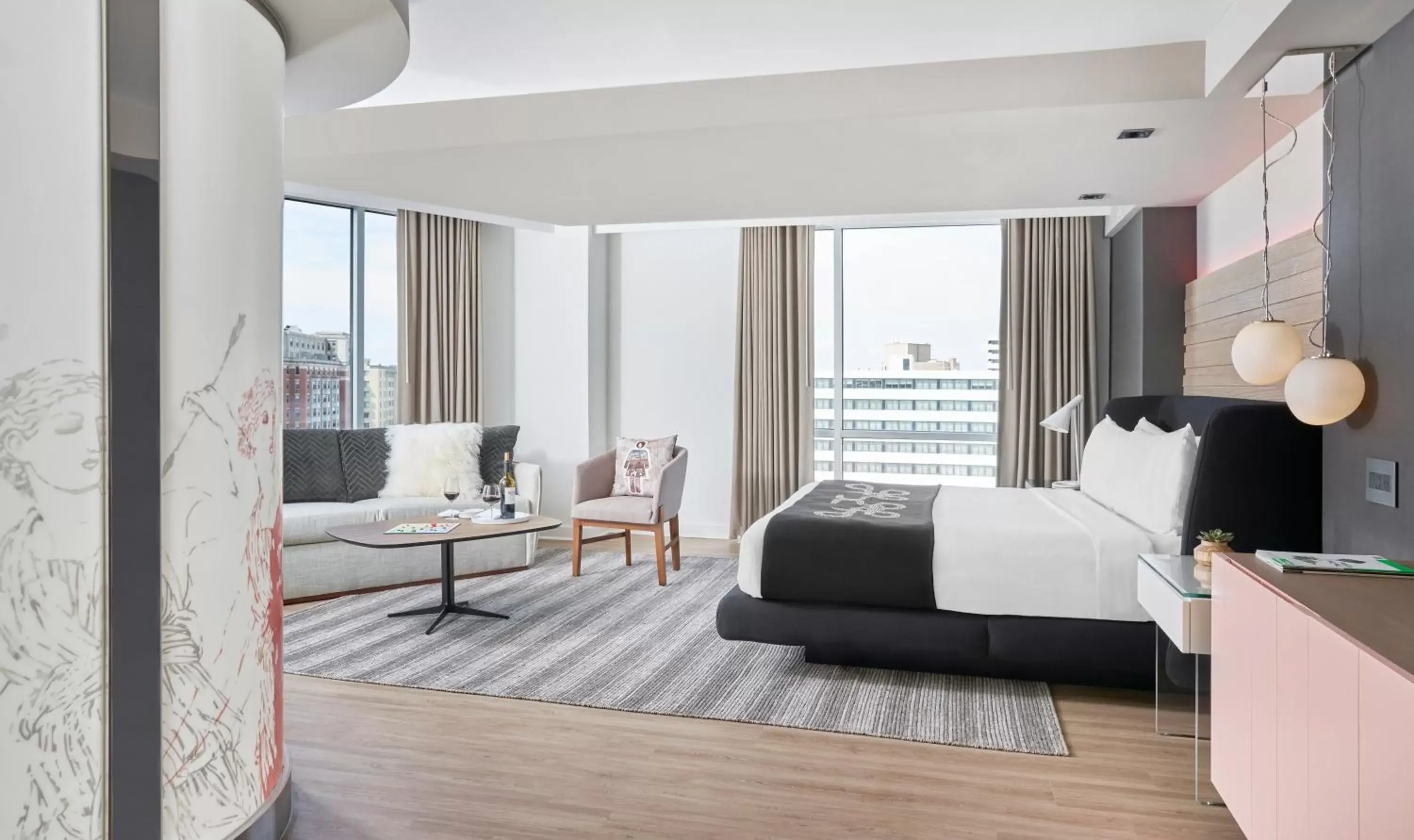 Bedroom, Seating Area in Hotel Zena, a Viceroy Urban Retreat